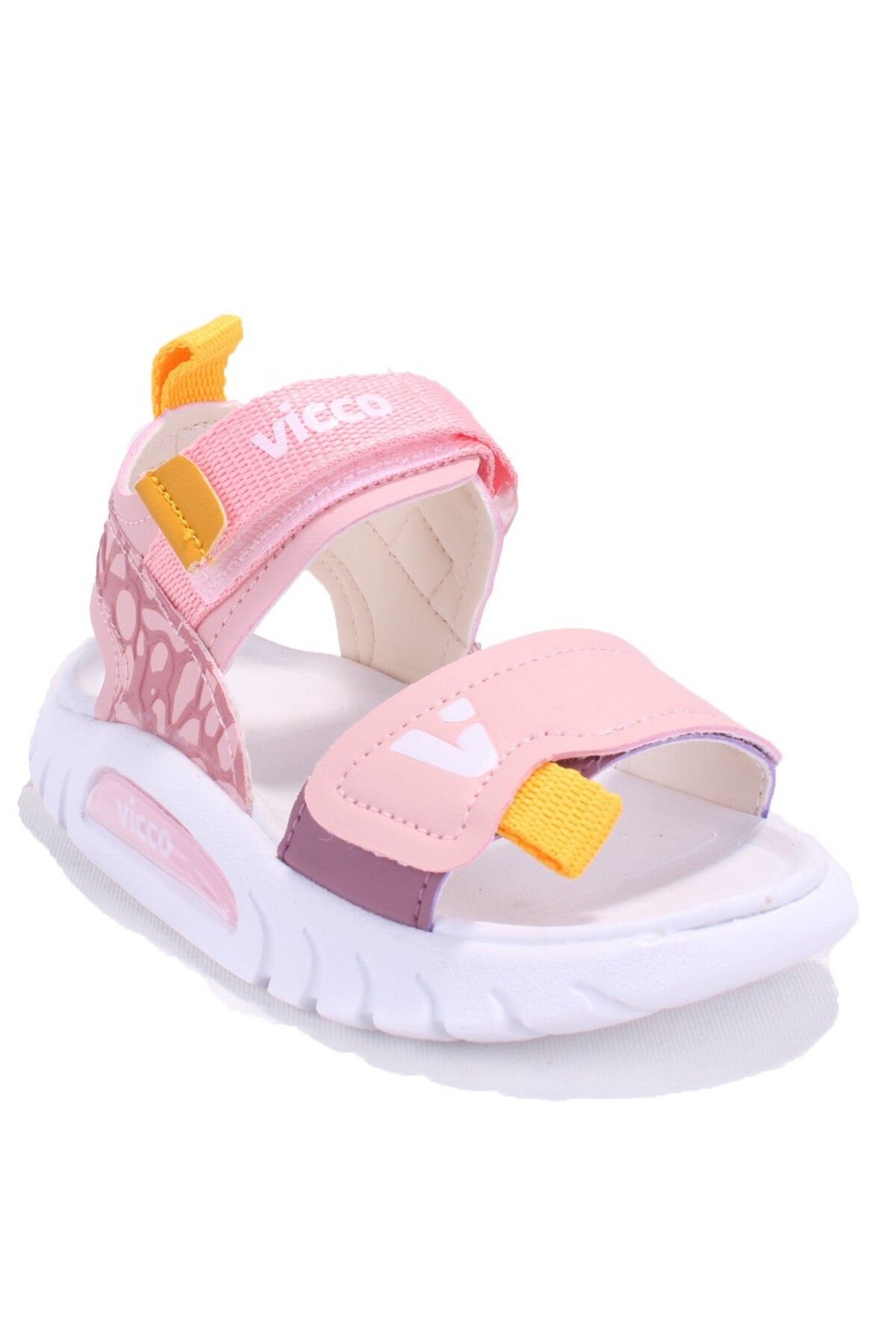 Vicco Dekan 332P25Y203 Pudra Ortopedik Günlük Kız Çocuk Spor Sandalet