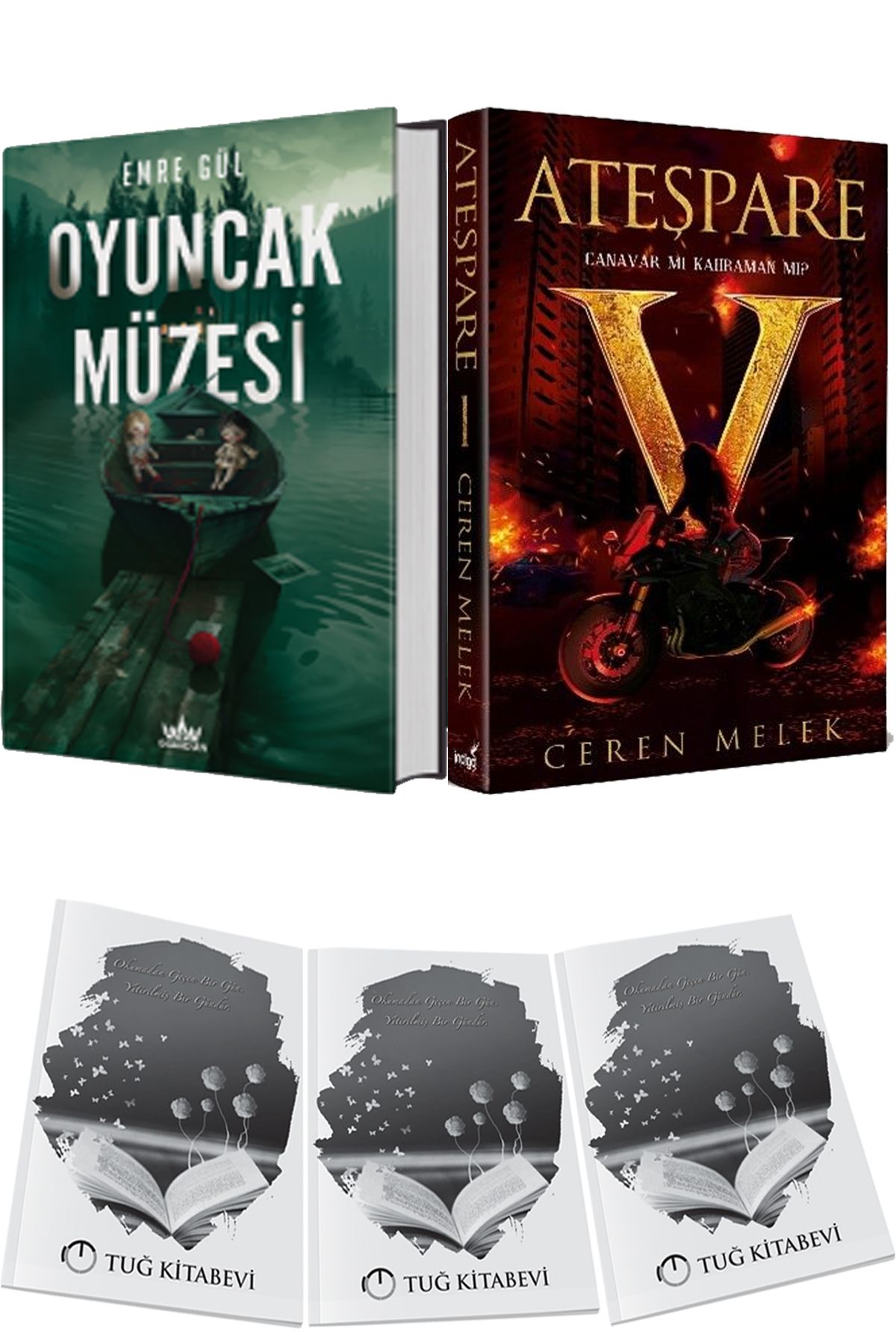 Ephesus Yayınları Oyuncak Müzesi Ciltli ve Ateşpare 1 Canavar mı Kahraman mı? Ciltli + Hediyeli