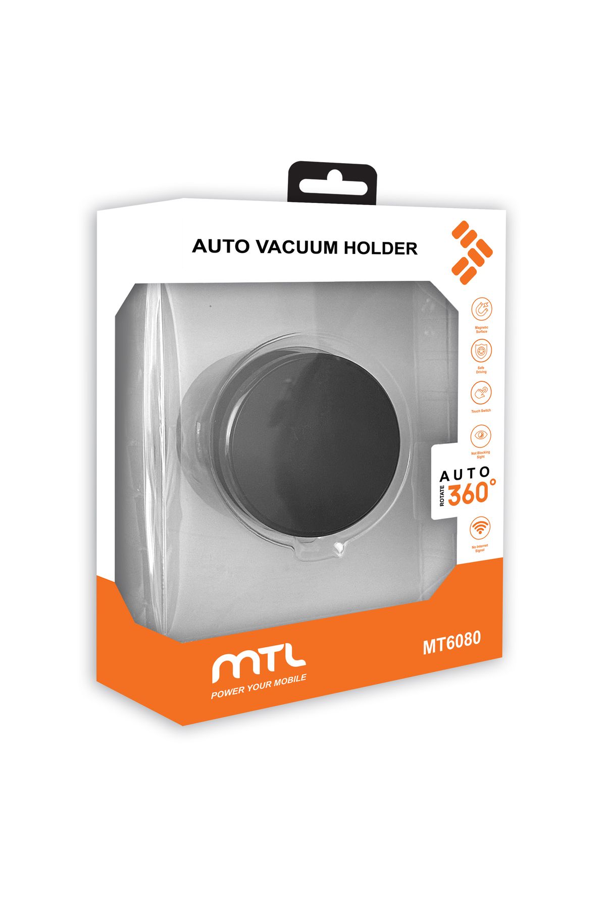 MTL Güçlü Vantuzlu Manyetik Telefon Tutacağı (Ev & Araç Uyumlu) MT6080