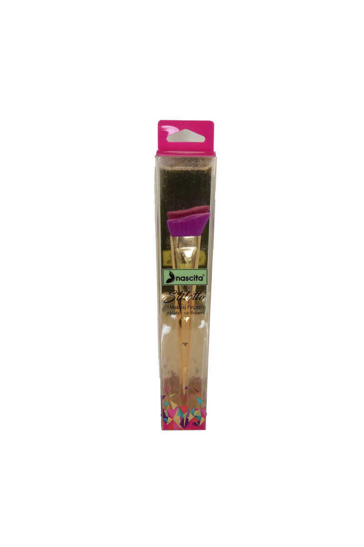 Modafiks Profesyonel Stiletto Açılı Kontür Makyaj Fırçası - 244 Angled Contour Brush