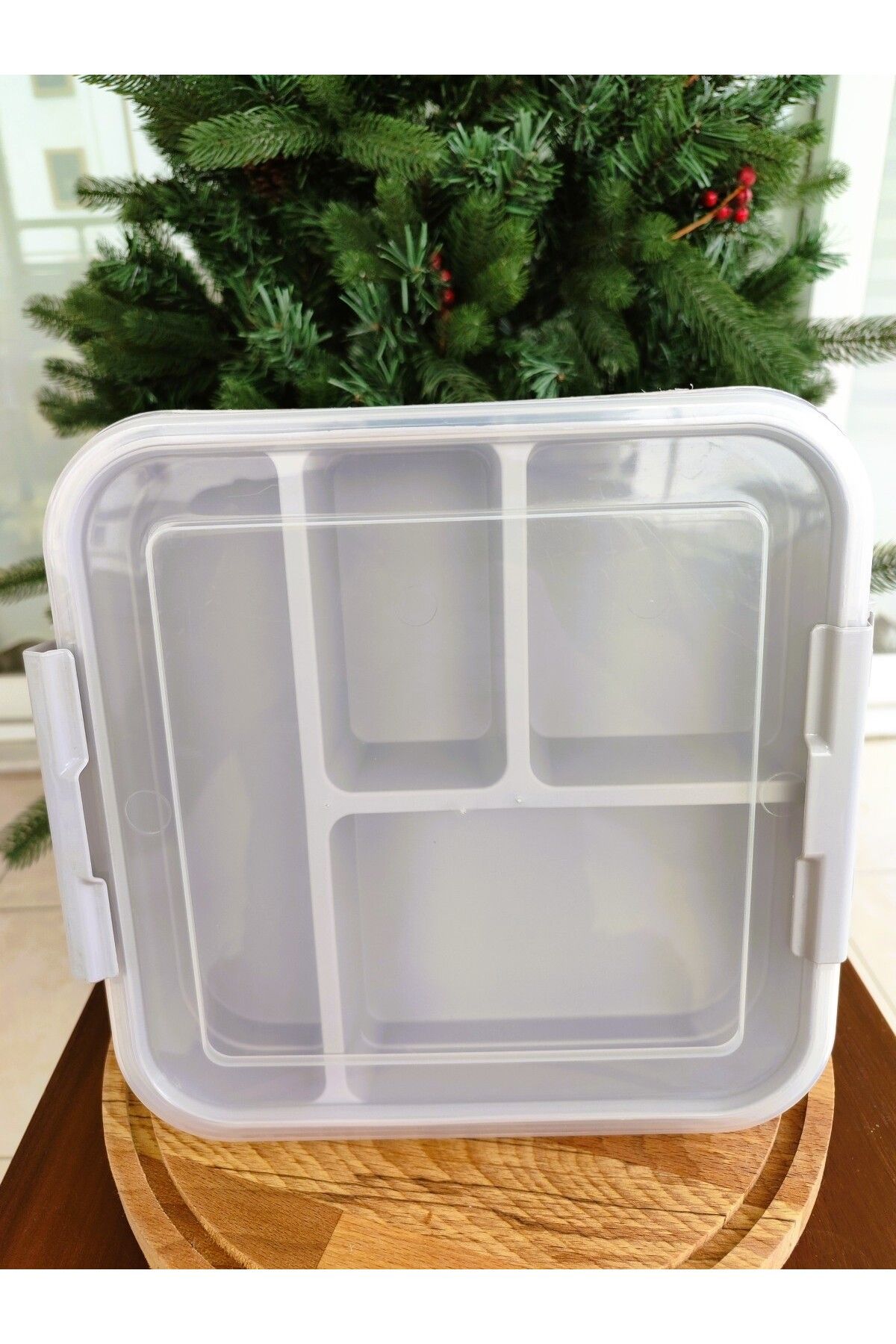 Madame Coco-Modline Layered Box with Bracket Gray Color - 26X24X11 cm 2