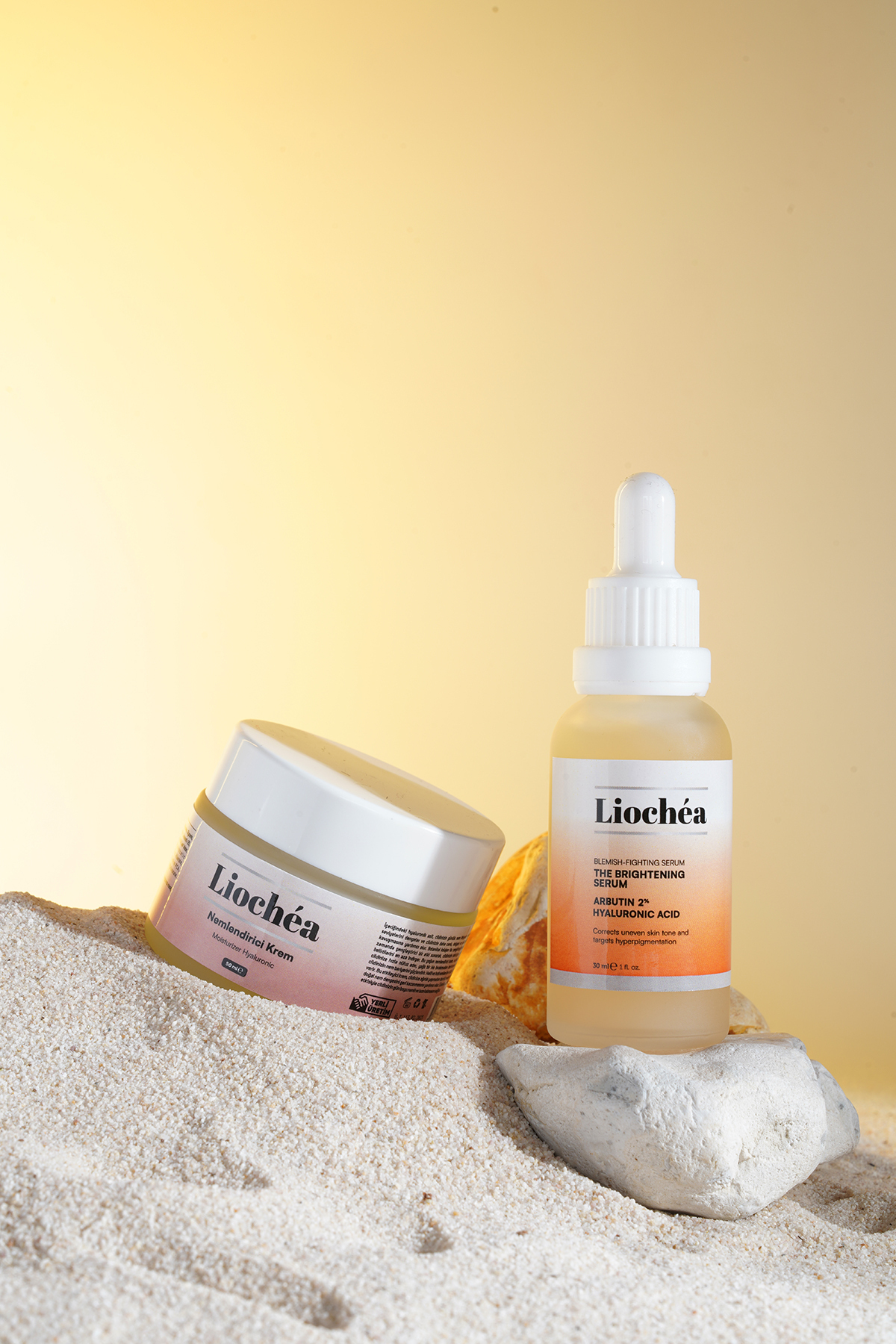 Aydınlatıcı Leke Karşıtı Arbutin Serum & Su Bazlı Nemlendirici Yüz Kremi 5d Hyaluronıc Set — ABSKR00004 — تصویر 7 از 9