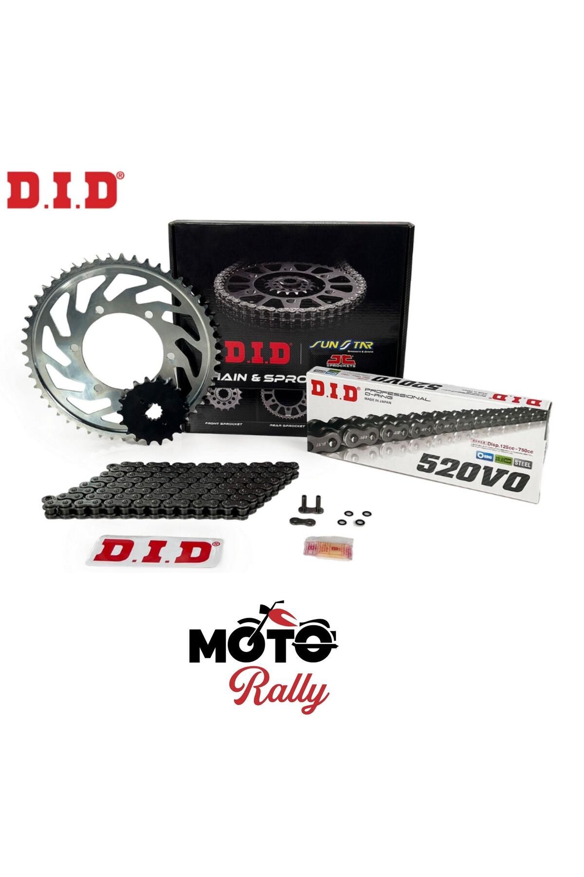 D.I.D Honda Cbf 250 Zincir Dişli Seti D.İ.D 2687