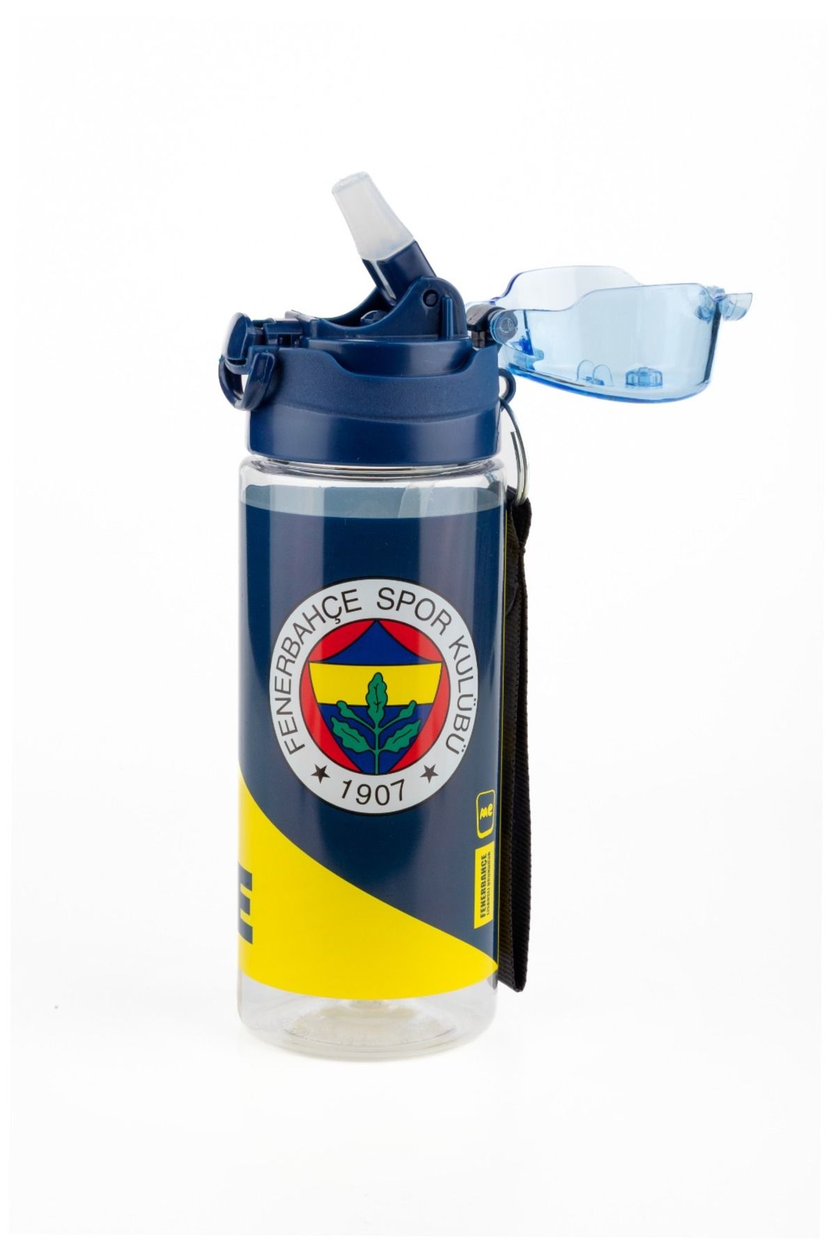 Fenerbahçe FB Lisanslı Pipetli Matara 500 ml –Sarı Lacivert ile Aşk Her Yudumda Seninle!