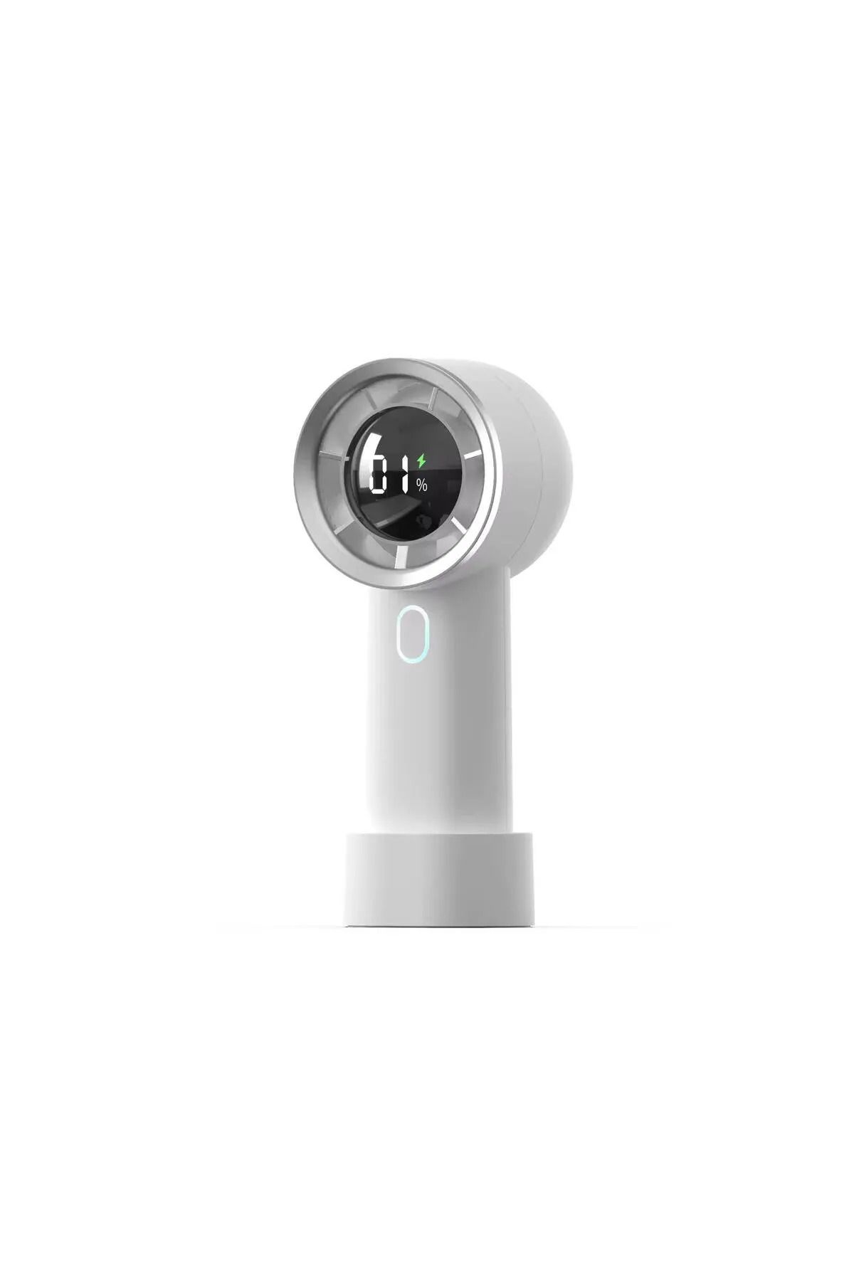 MATECHNO Taşınabilir Mini Fan Standlı Şarj Edilebilir El Fanı Dijital Gösterge Taşınabilir Soğutucu Fan