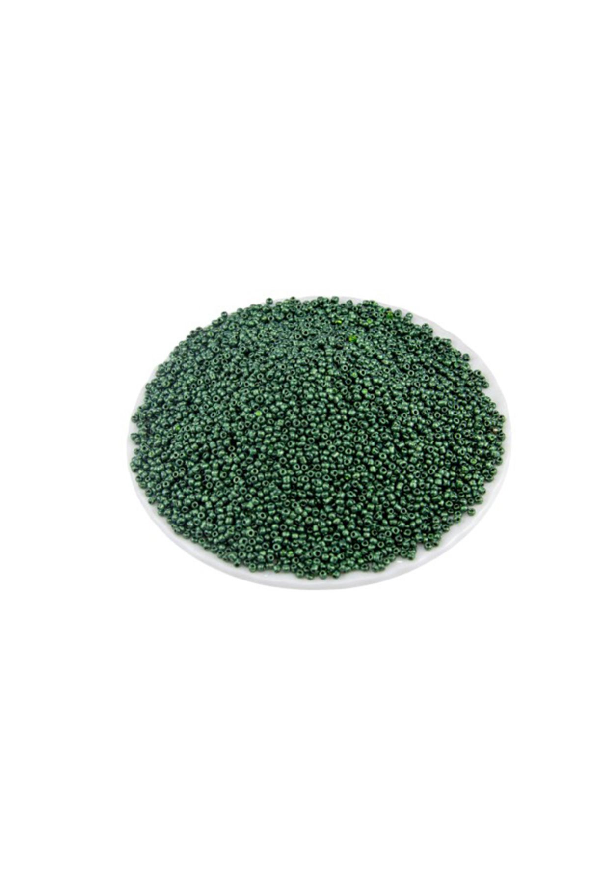 Serhat Aksesuar ve El İşçilik Mat Kaplama Petrol (11/0) 2 mm Kum Boncuğu 100 gr