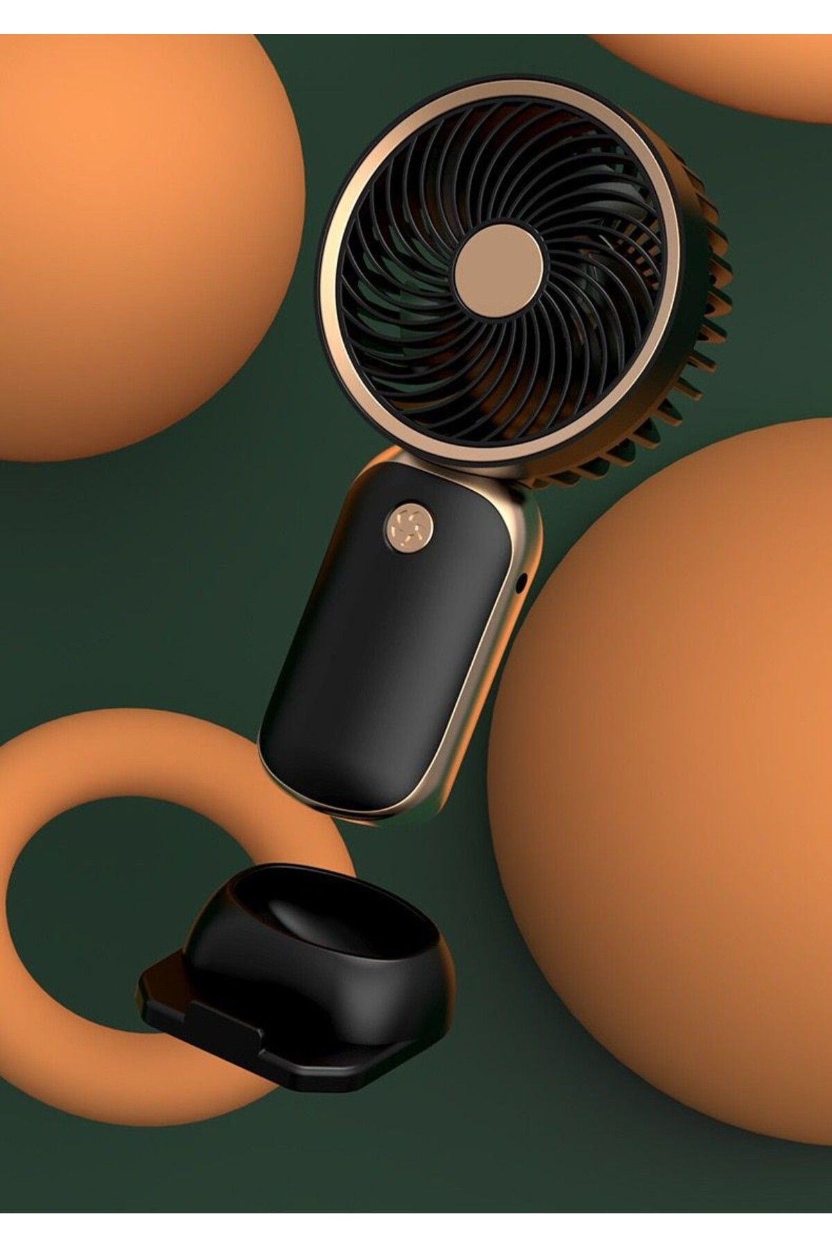 MATECHNO Taşınabilir Mini Fan Standlı Şarj Edilebilir El Fanı Şarj Edilebilir Taşınabilir Soğutucu Fan