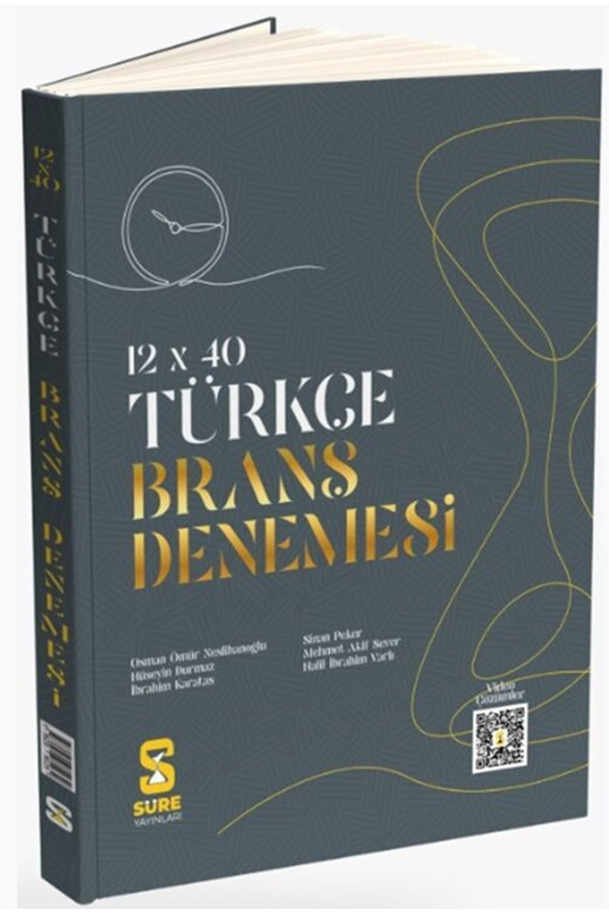 Sure Yayınları Süre Yayınları Tyt Türkçe Branş Denemeleri 12X40