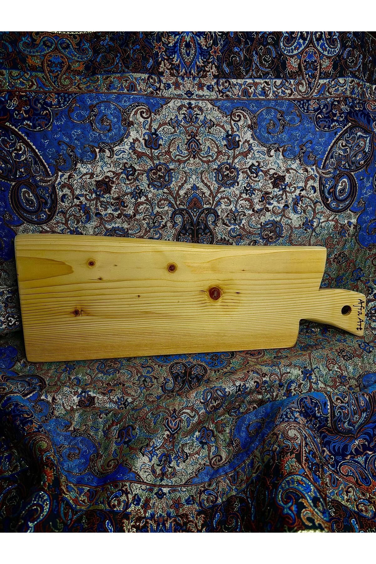 AFRAART Ahşap Kesme Ve Sunum Tahtası / 56x20x2