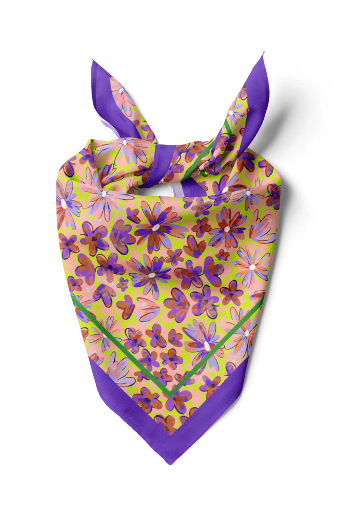 Modabutik Bandana Cu Model Pentru Femei Femeie - 55x55