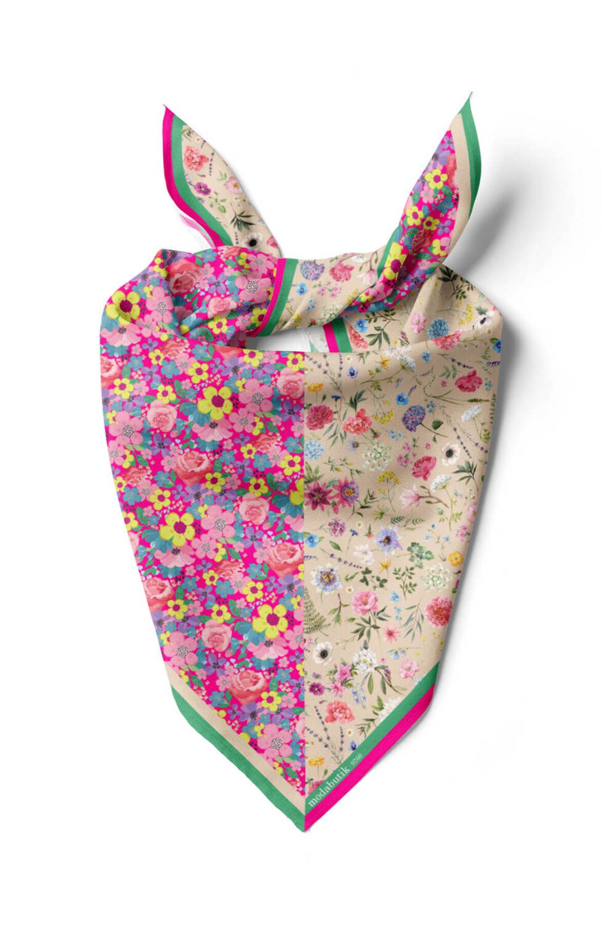 Modabutik Bandana Cu Model Pentru Femei Femeie - 55x55