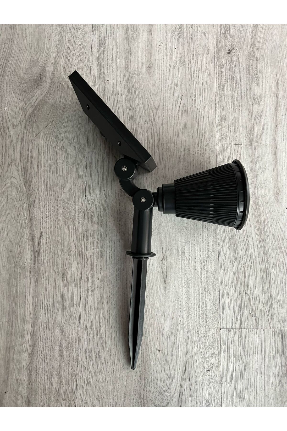 OKYANUSAYD Günışığı Sarı Solar Led Bahçe Aydınlatması - Güneş Enejisi Ledli Çim Lambası - Saplamalı