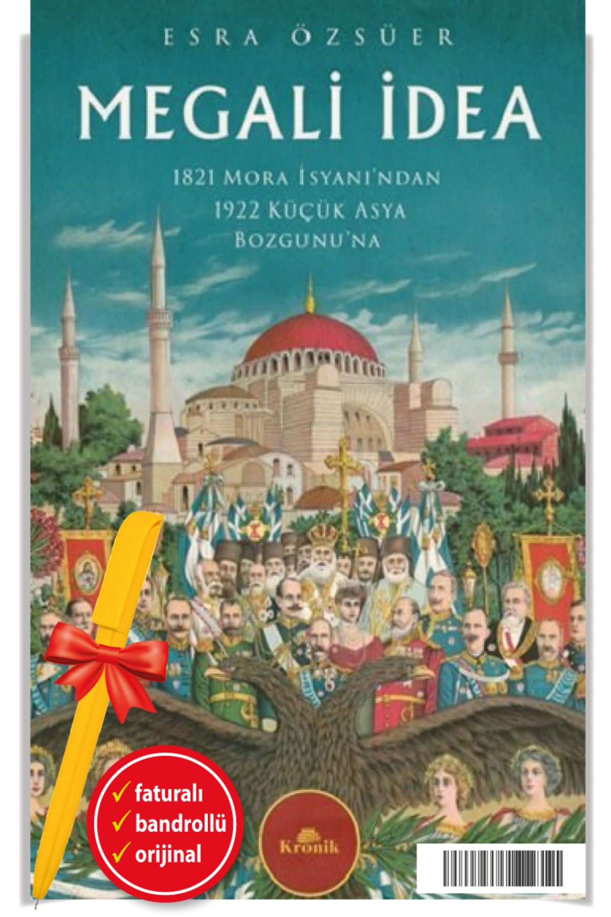 Kronik Kitap Alfa Kalem+Megali İdea Esra Özsüer -YENİ- KRONİK Tarih KİTAP