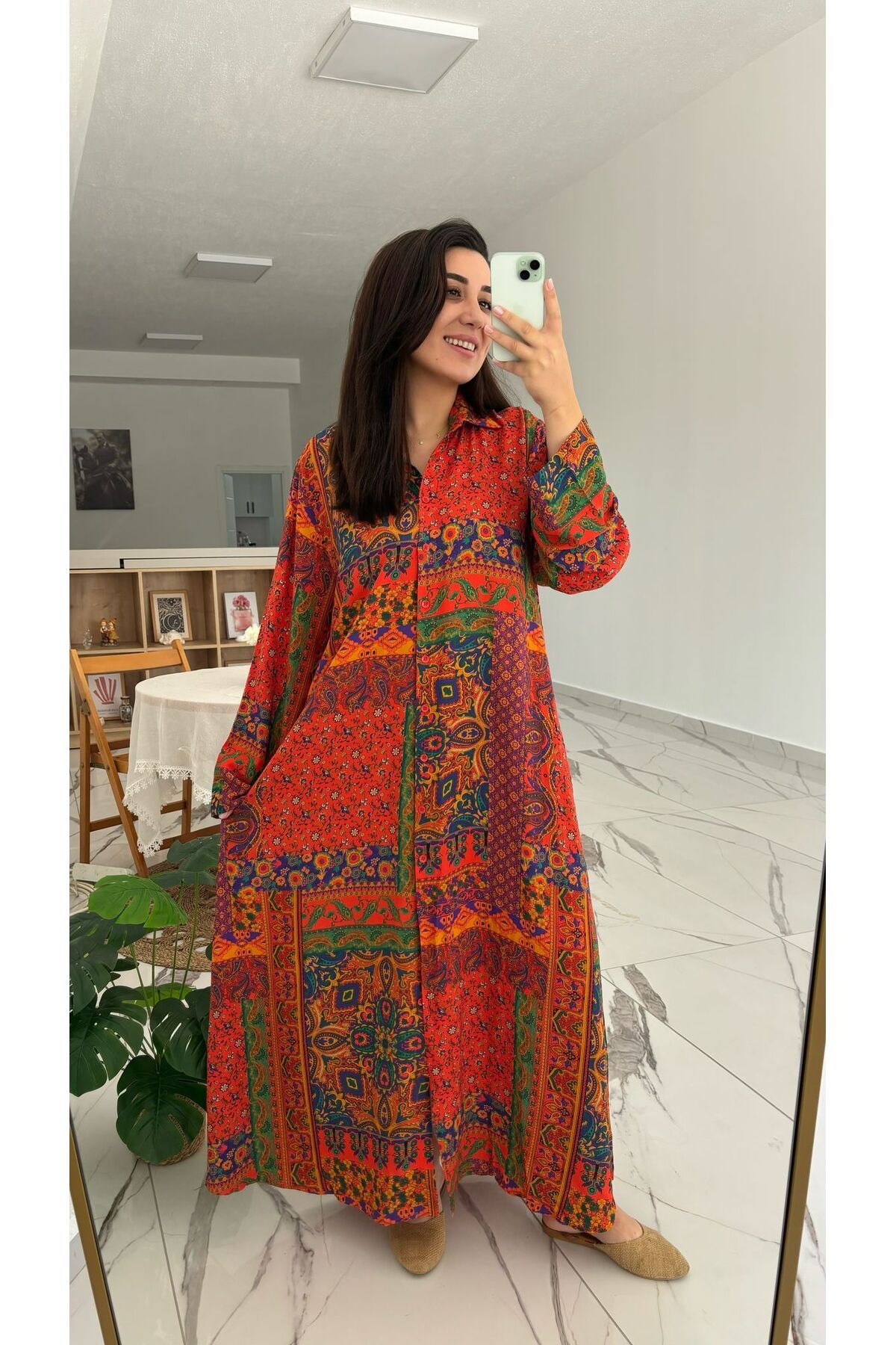 ayşekadınboutique ÇİÇEKLİ ELBİSE