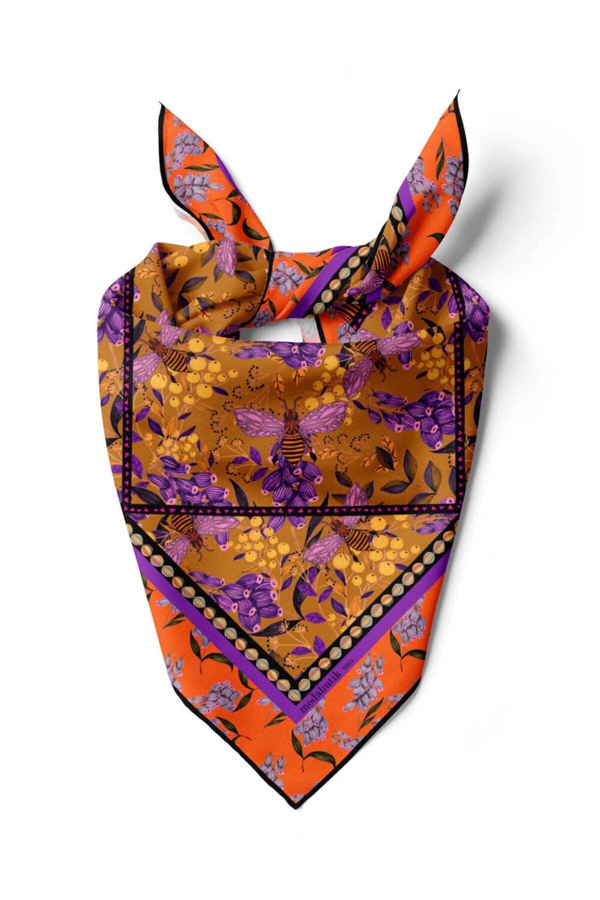 Modabutik Bandana Cu Model Pentru Femei Femeie - 55x55