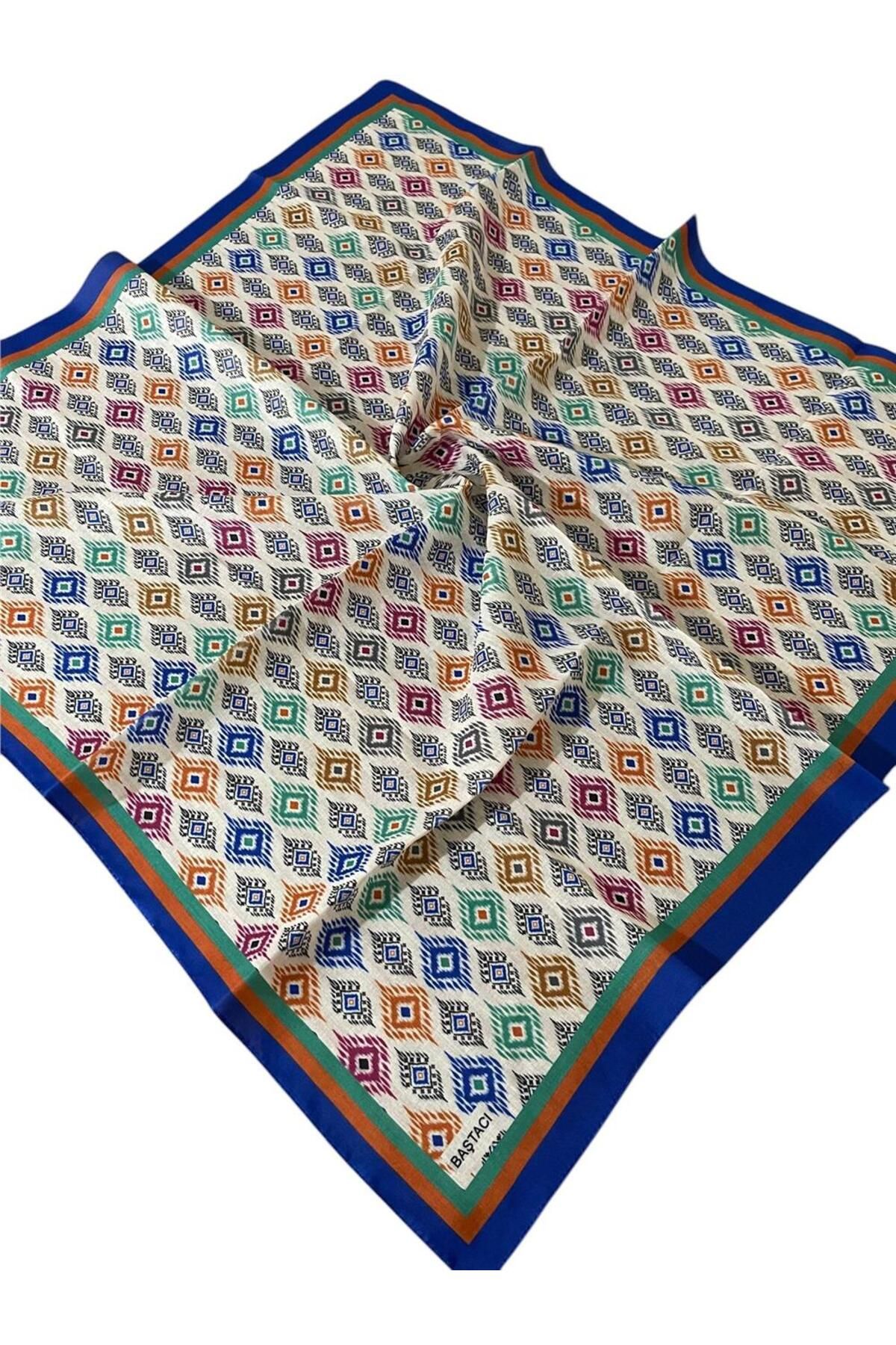 Baştacı BAŞTACI SOFT 0194 SAKS MAVİ EŞARP