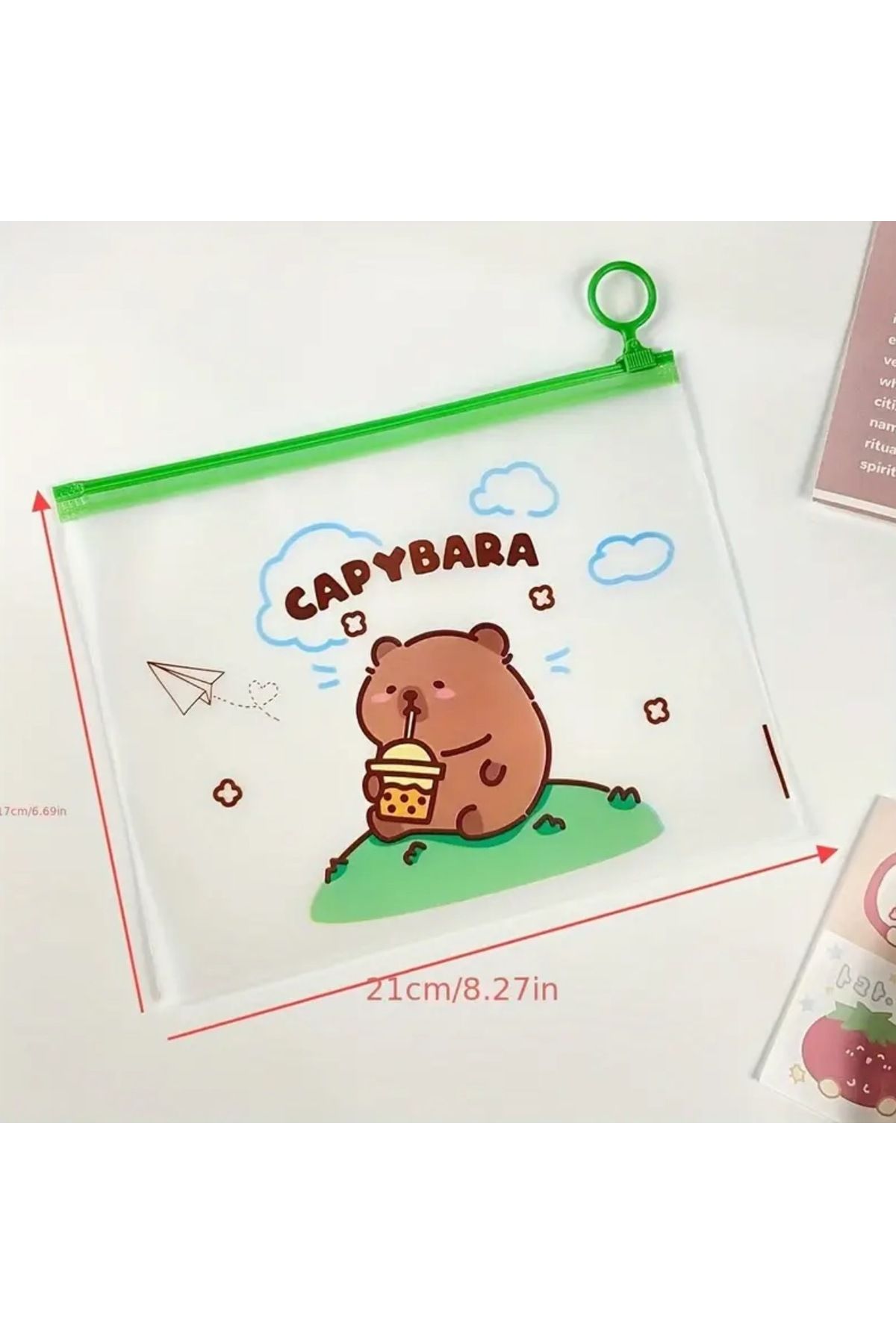 Kawaii-Capybara Capybara Locked Envelope File 1 Piece 2
