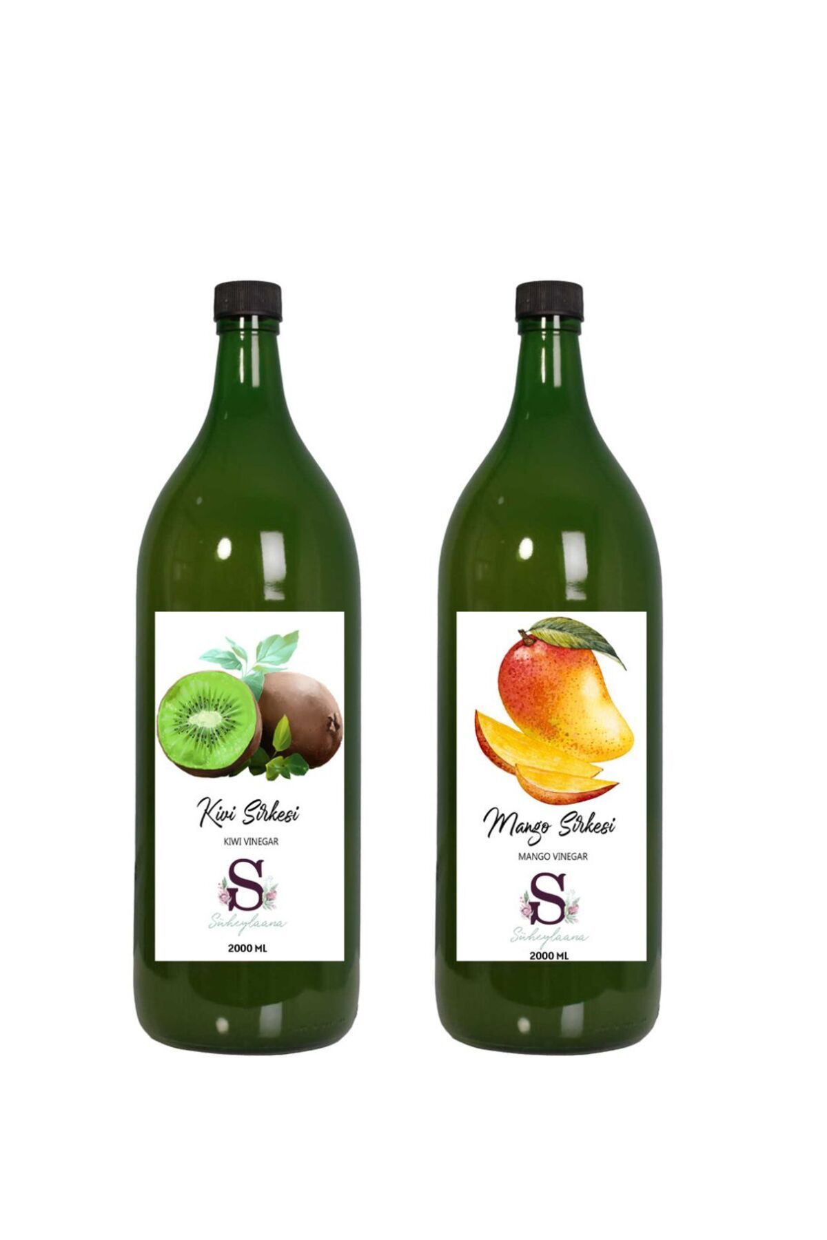 Süheylaana Doğal Kivi Sirkesi 2000 Ml - Doğal Mango Sirkesi 2000 Ml