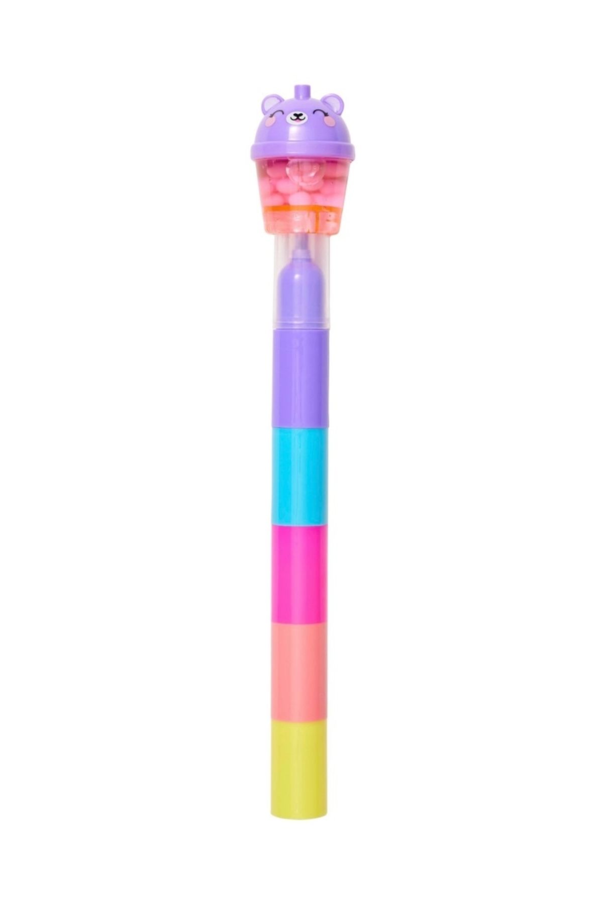 SMIGGLE Stack Em Bubble Highlighter Kokulu Fosforlu İşaretleyici Kalem