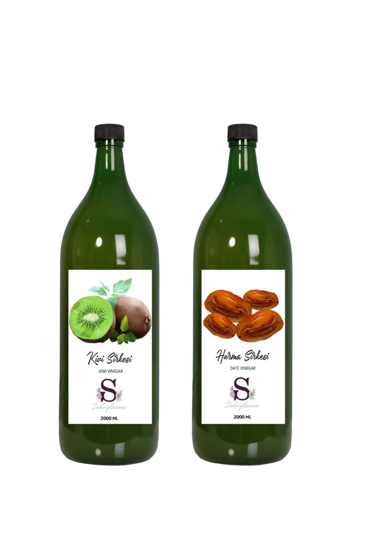 Süheylaana Doğal Kivi Sirkesi 2000 Ml - Doğal Hurma Sirkesi 2000 Ml