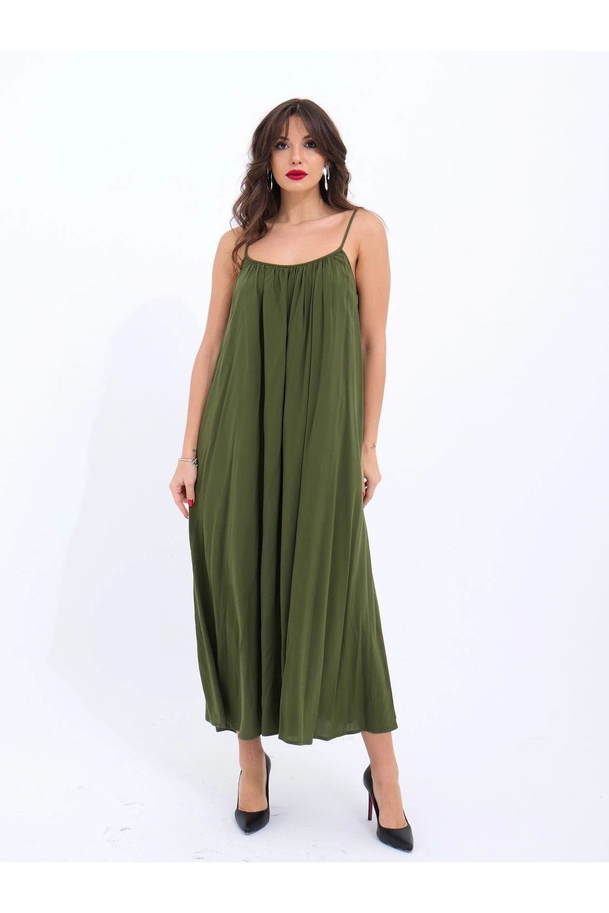 nedo7 7296 ELBİSE-HAKİ