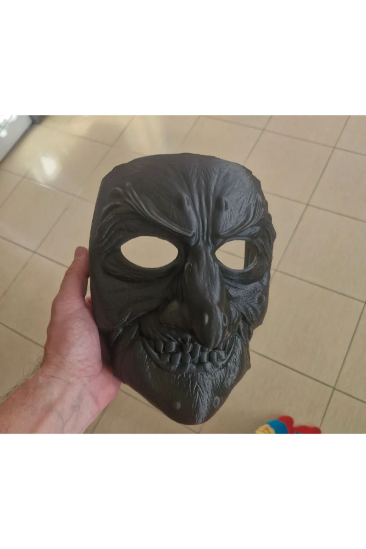 3d model s Cadı Maskesi – 3D Baskı Korku Temalı Kostüm Aksesuarı