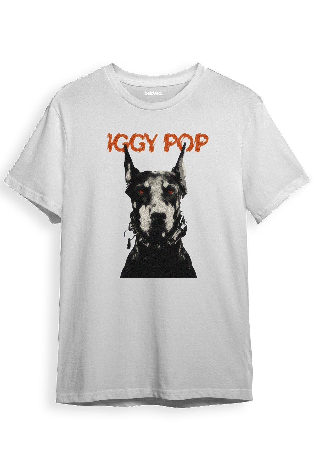 beloved.co iggy pop tasarım baskılı t-shirt