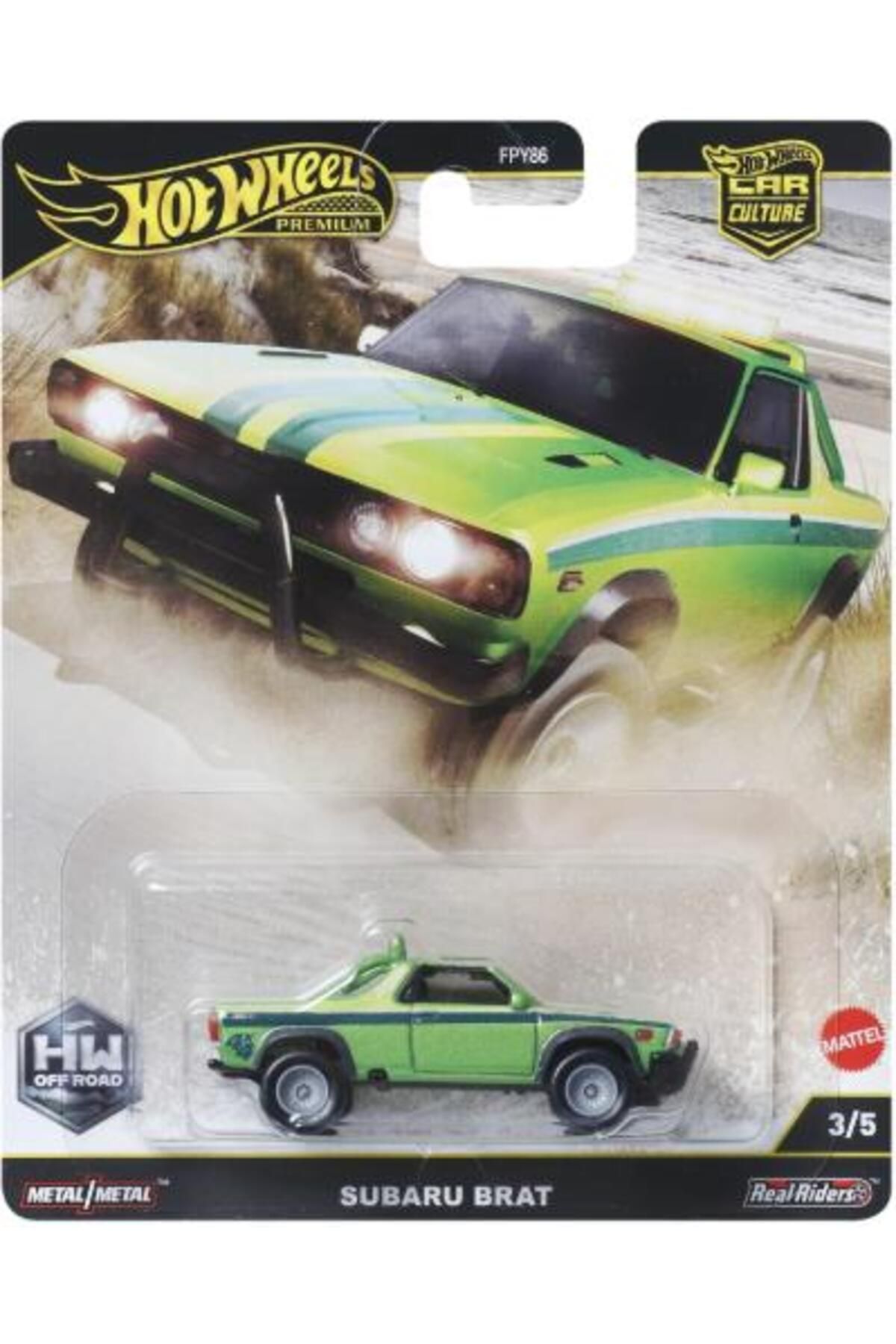 HOT WHEELS Premium Car Culture Off Road Subaru Brat JBK72