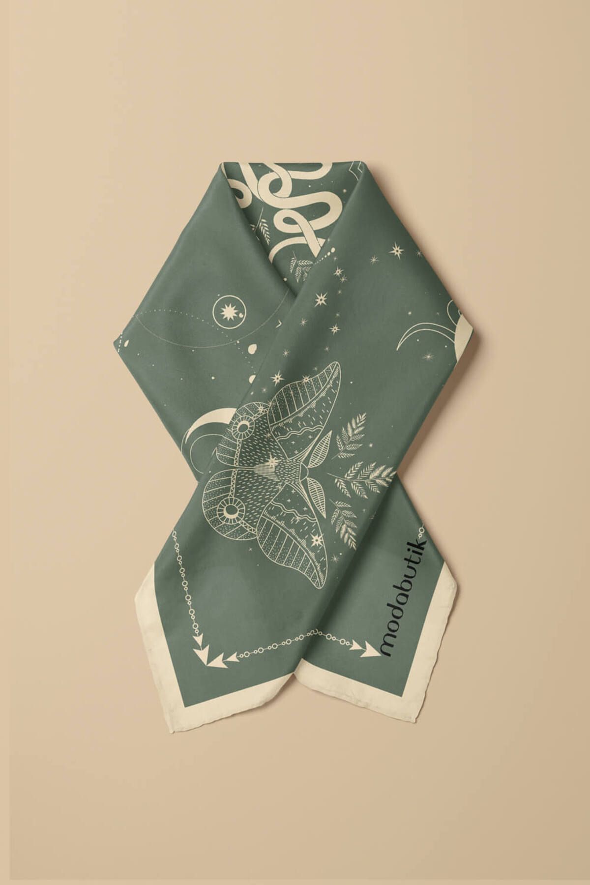 Modabutik-Galaxy Patterned Bandana 6