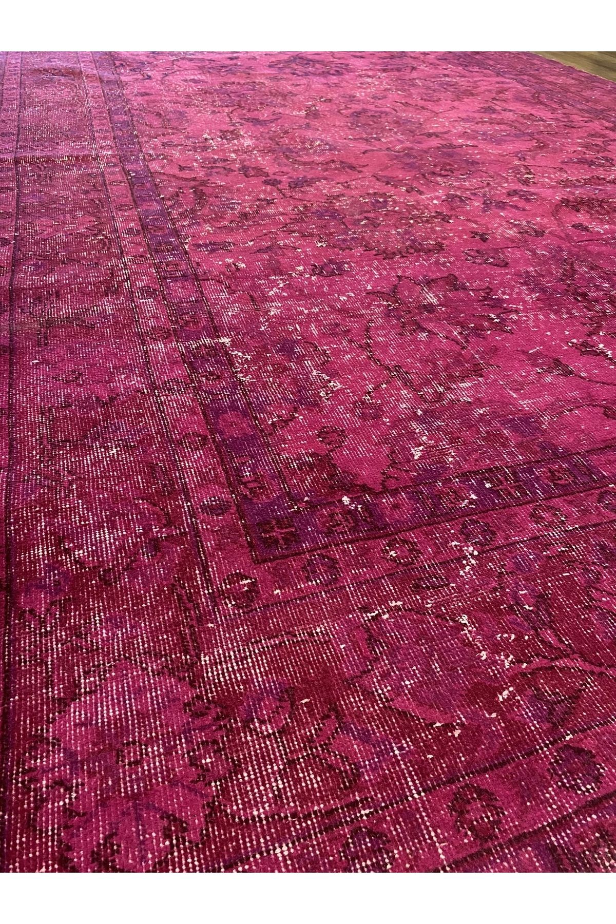 Hoomrugs Hoom Rugs Vintage Fuşya 200x275 5,90 M2 Vintage Halı