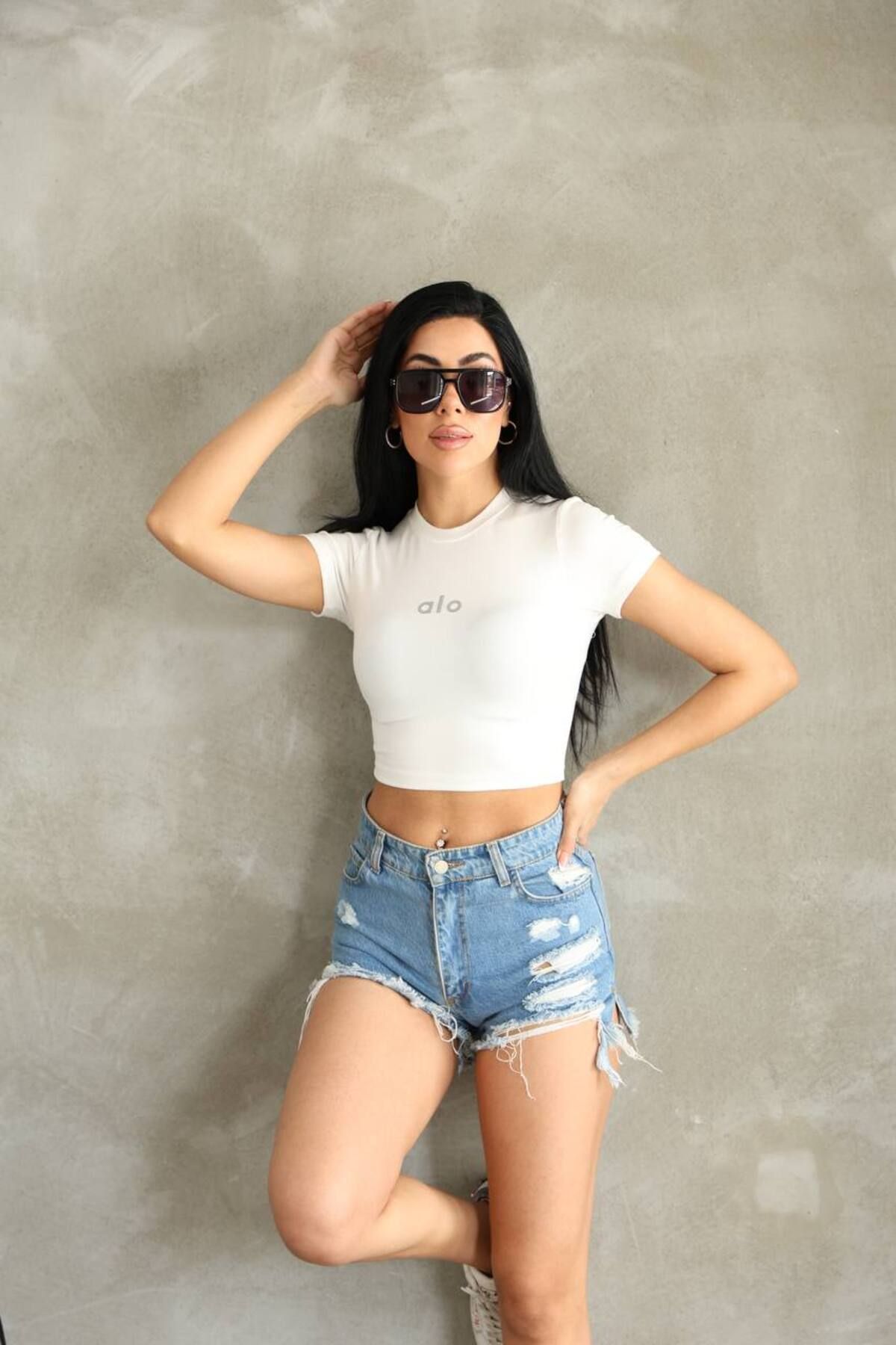 OYS BUZZY KUMAŞ CROP TSHİRT
