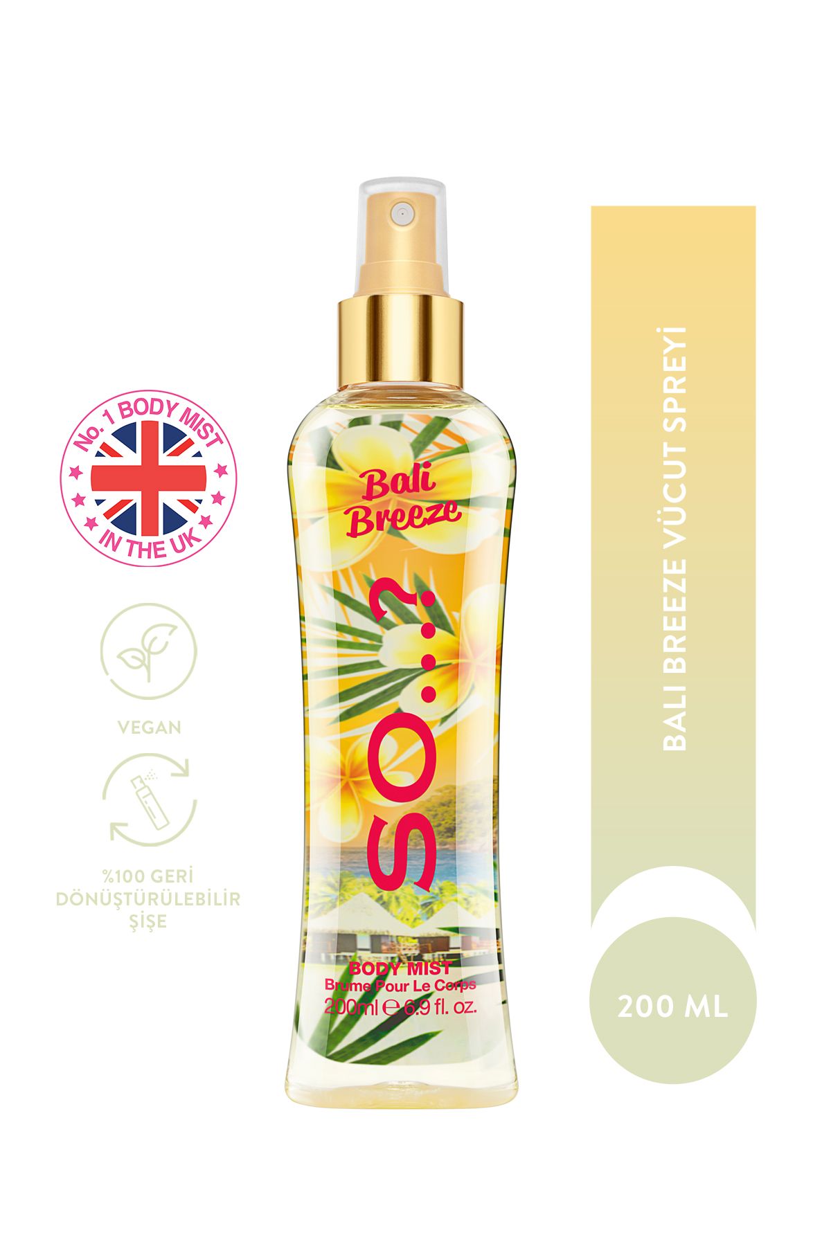 So…? Summer Escapes Bali Breeze Vücut Spreyi 200ml