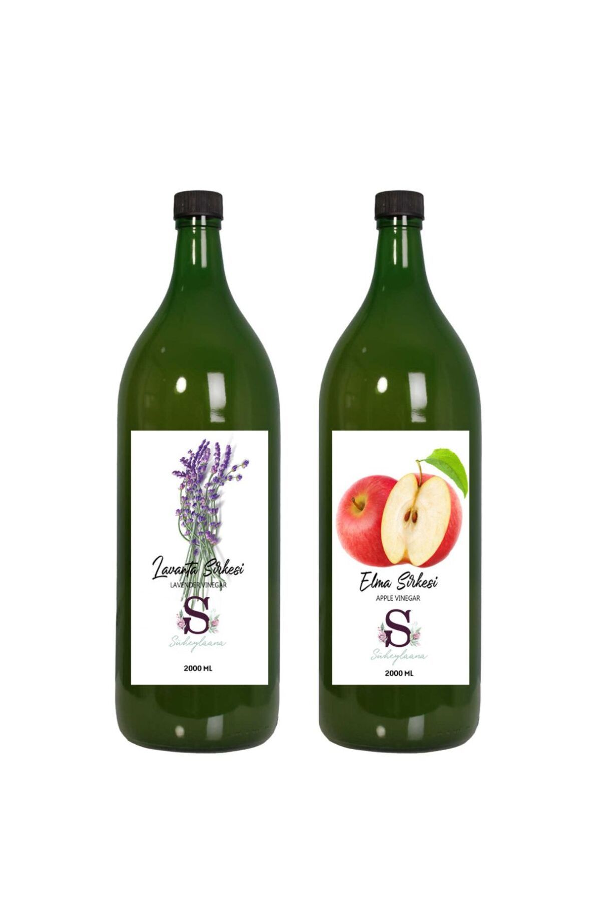 Süheylaana Doğal Lavanta Sirkesi 2000 Ml - Doğal Elma Sirkesi 2000 Ml