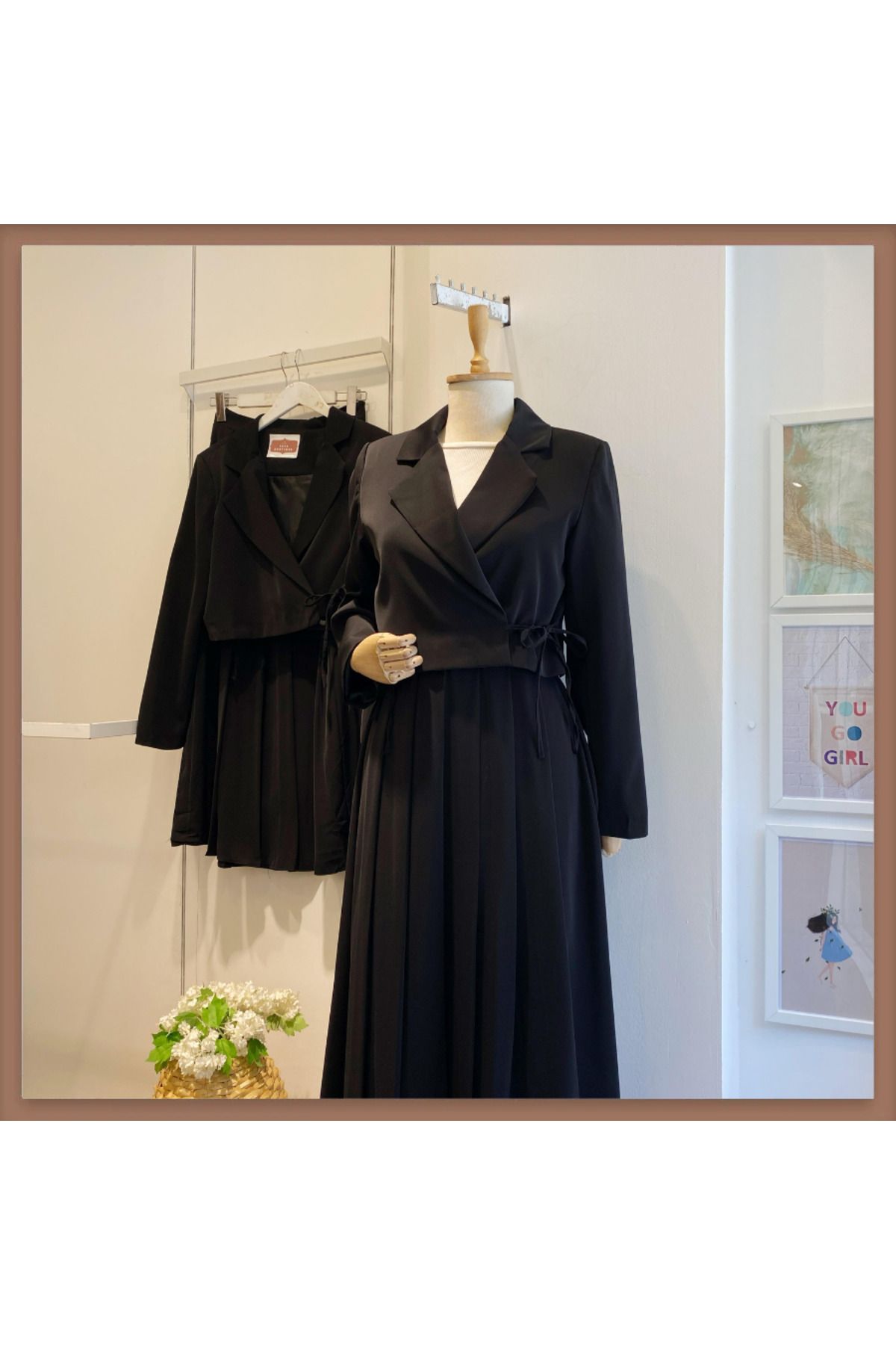 Faya Boutique Siyah Ceketli Cupra Takım