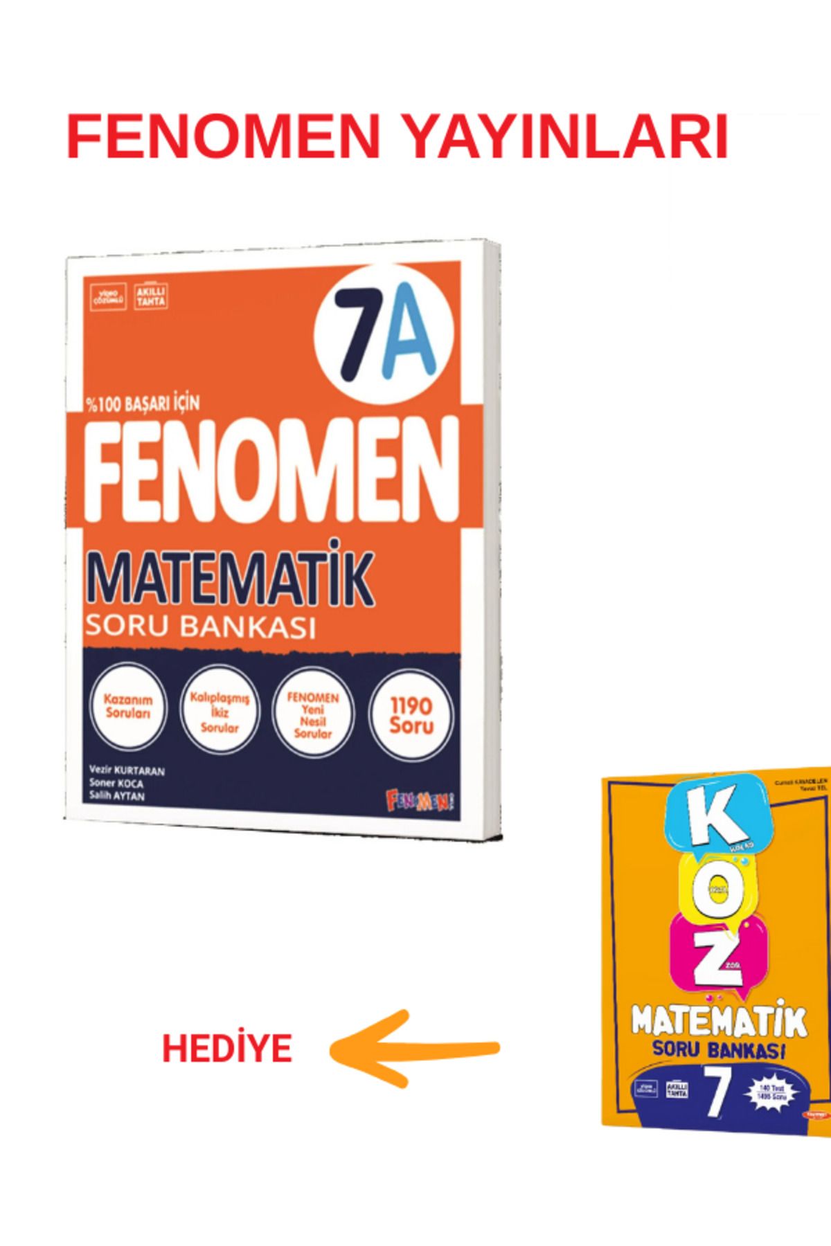 Fenomen Yayıncılık 7. Sınıf Matematik (A) Soru Bankası