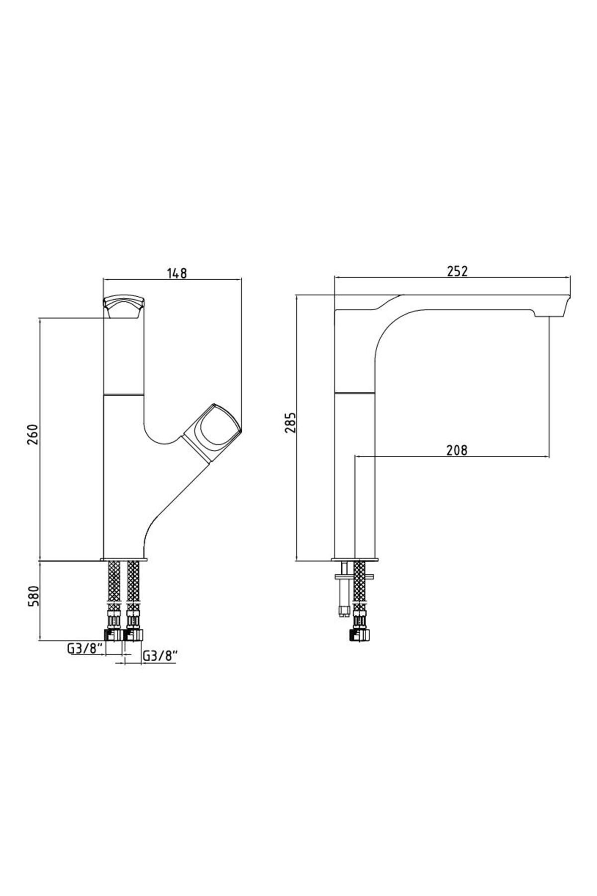 Eca-Myra Sink Kitchen Sink Mixer Matte White102118063c4 2
