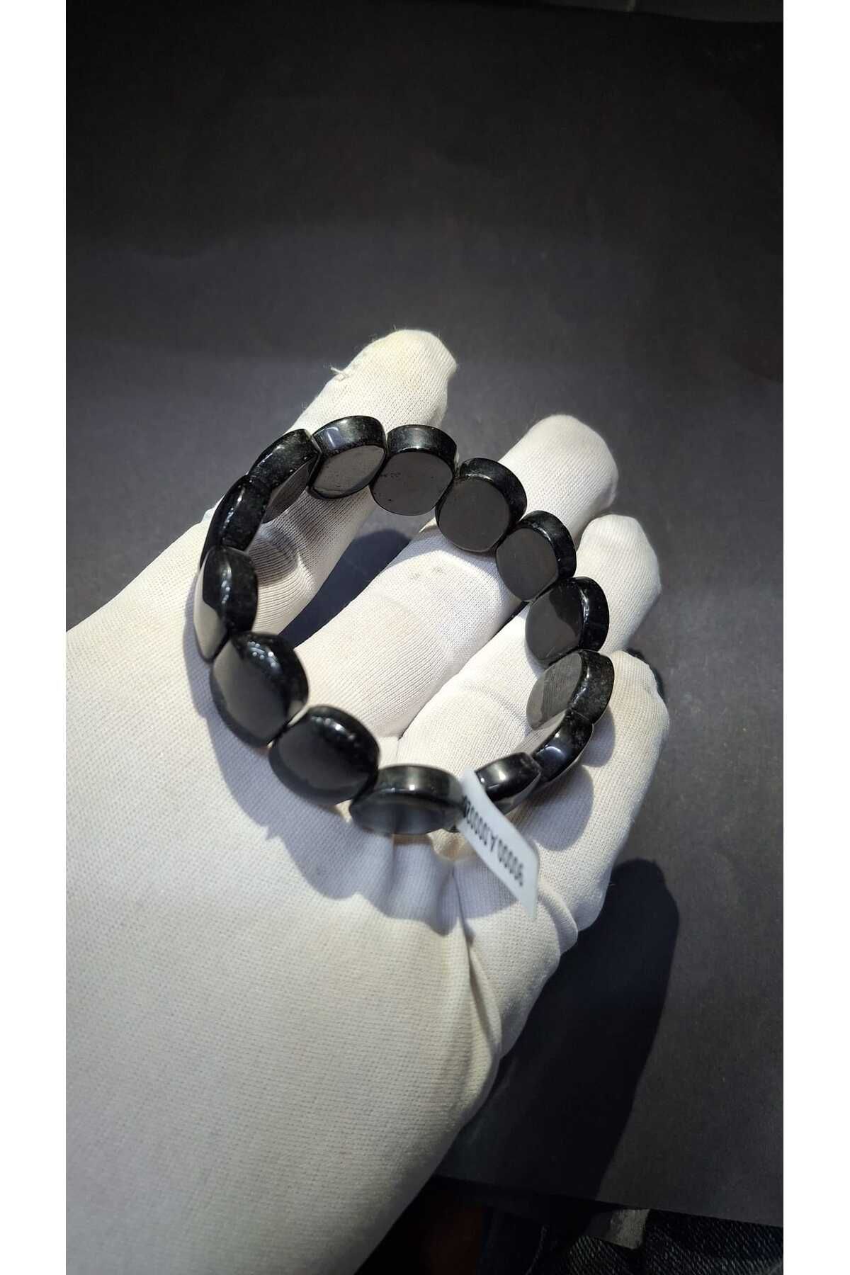 Asya Gems Onix Rolex 8 X 14 Mm Özel Kesim Doğal Taş Bileklik