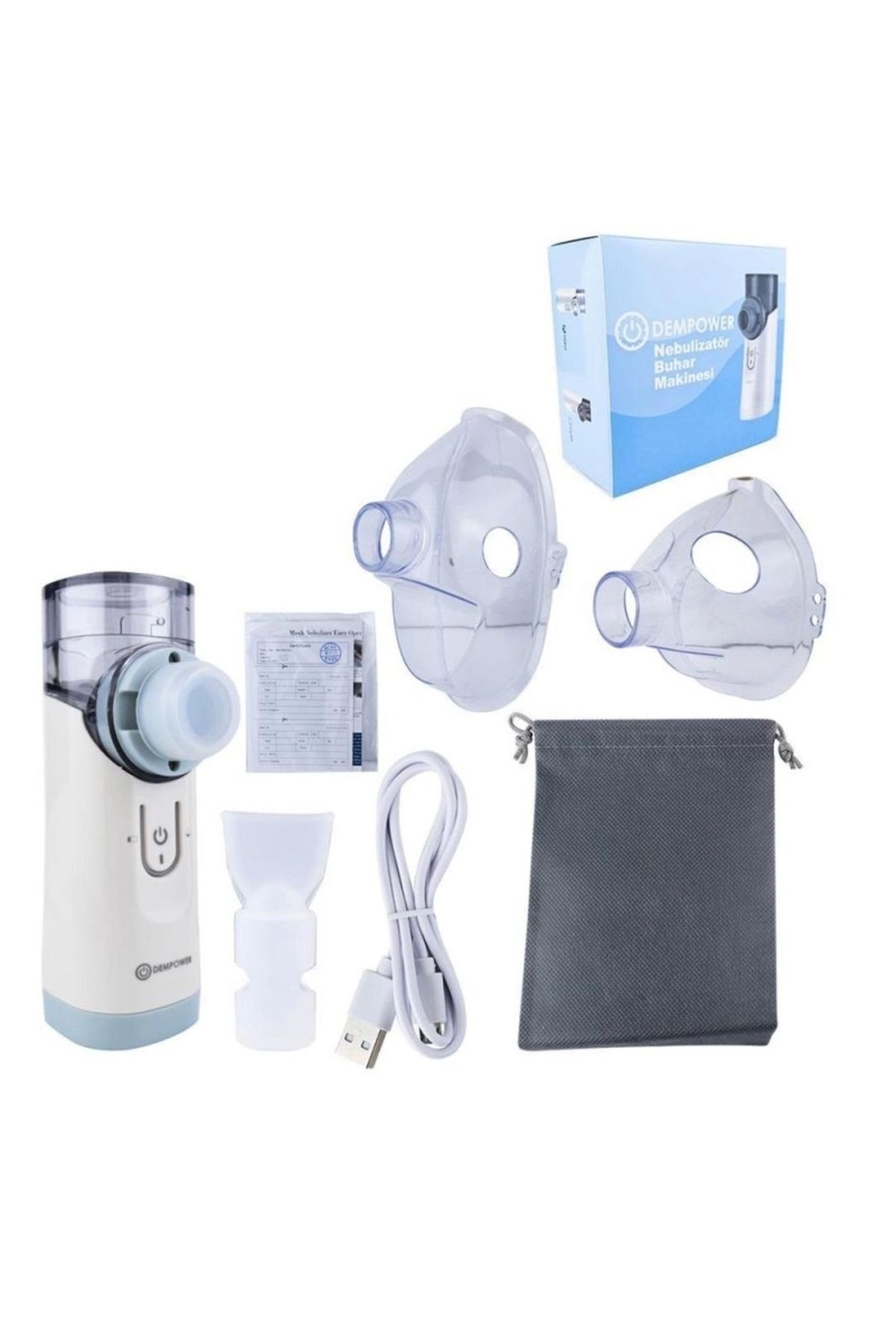 PRATİKOBA Dempower DP-104 Buhar Makinesi Nebulizatör