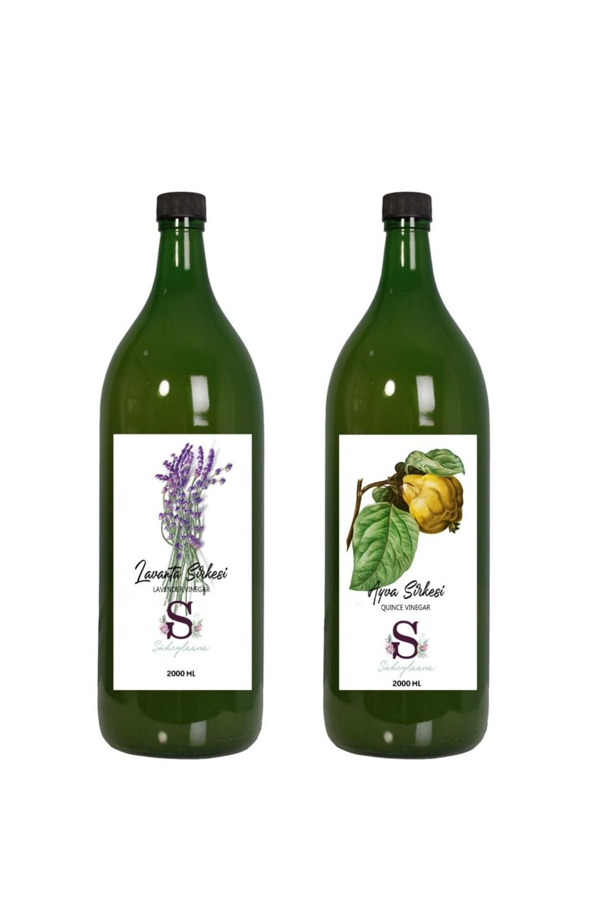 Süheylaana Doğal Lavanta Sirkesi 2000 Ml - Doğal Ayva Sirkesi 2000 Ml