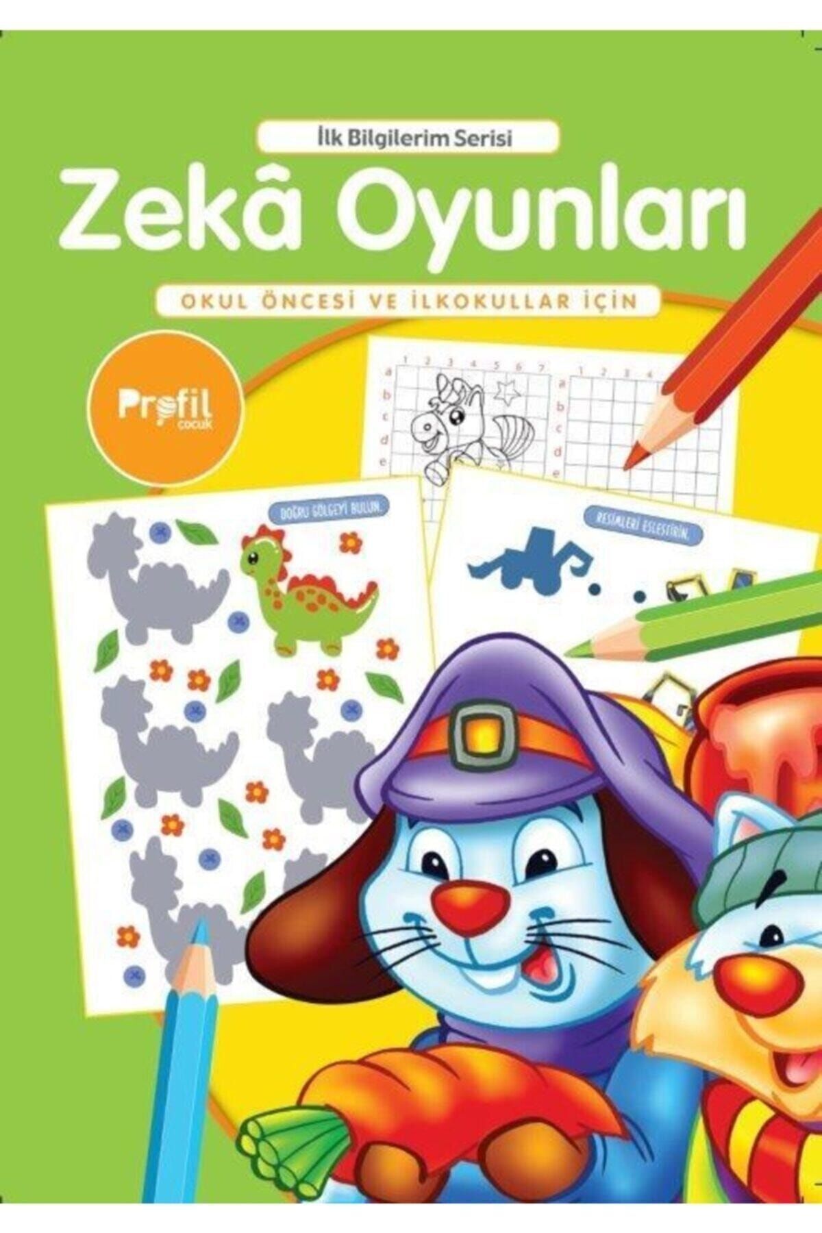Profil Kitap Aktivite Kitabı Zeka Oyunları Okul Öncesi Ve Ilkokullar Için