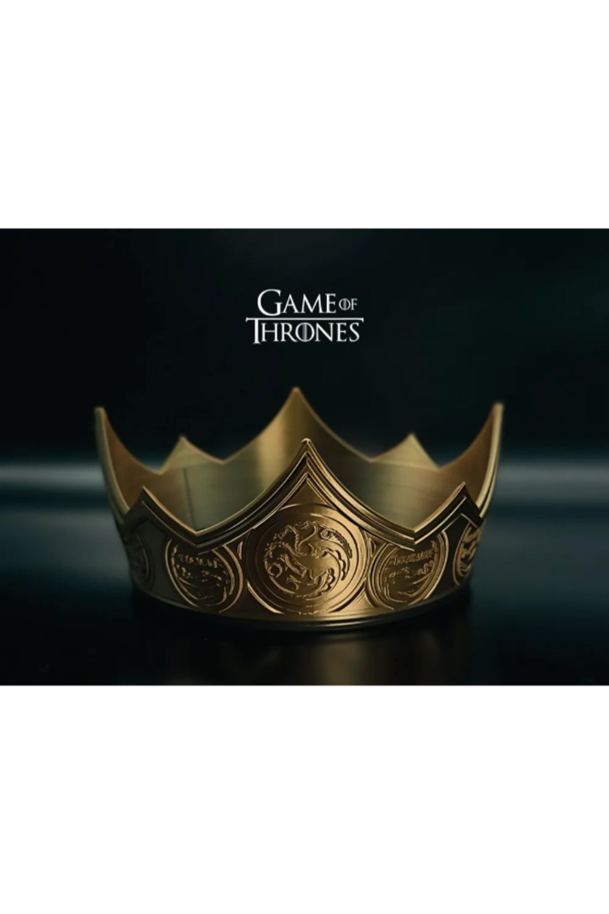 3d model s House Targaryen Taç ve Organizer – 3D Baskı Dekoratif ve Fonksiyonel Model