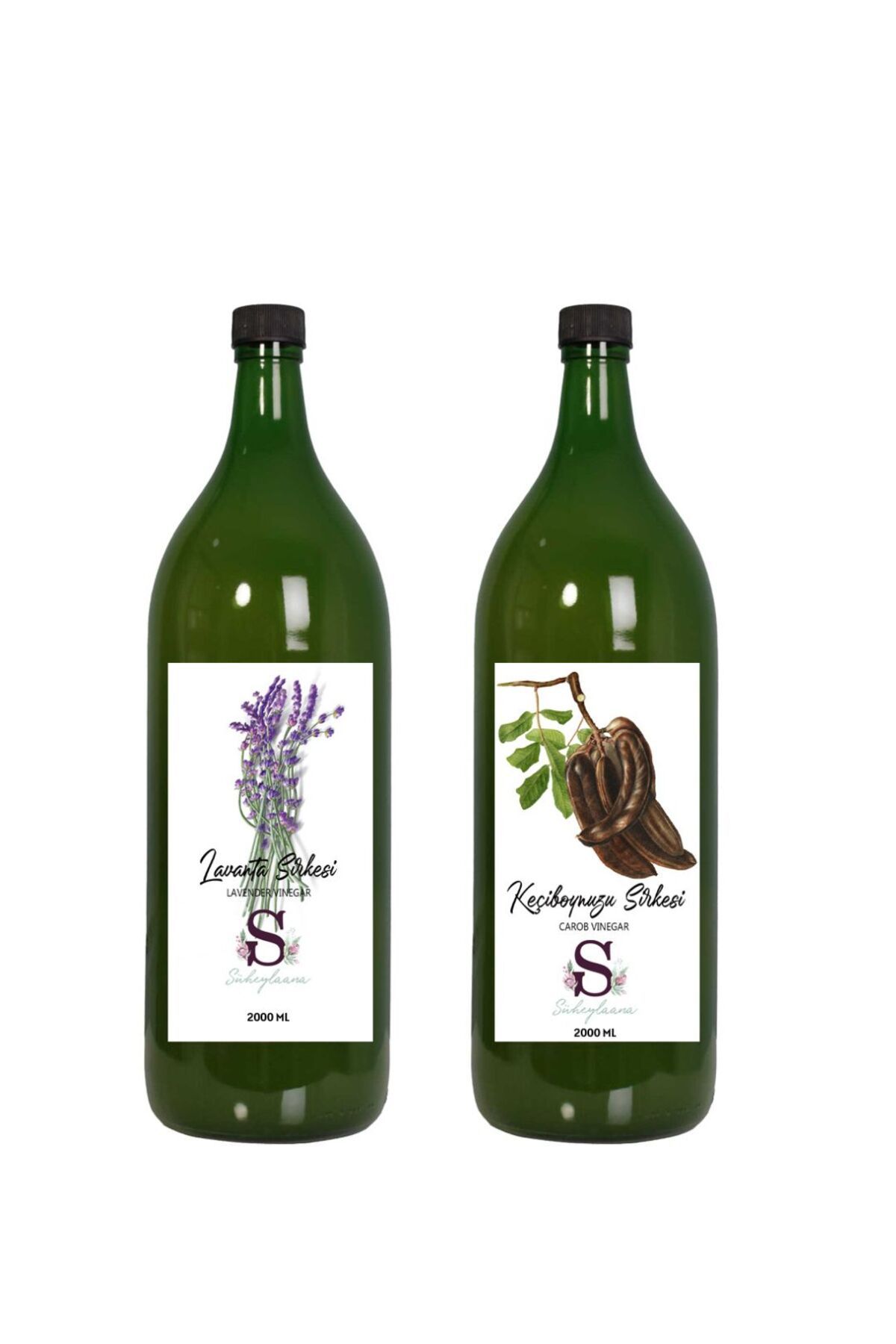 Süheylaana Doğal Lavanta Sirkesi 2000 Ml - Doğal Keçiboynuzu Sirkesi 2000 Ml