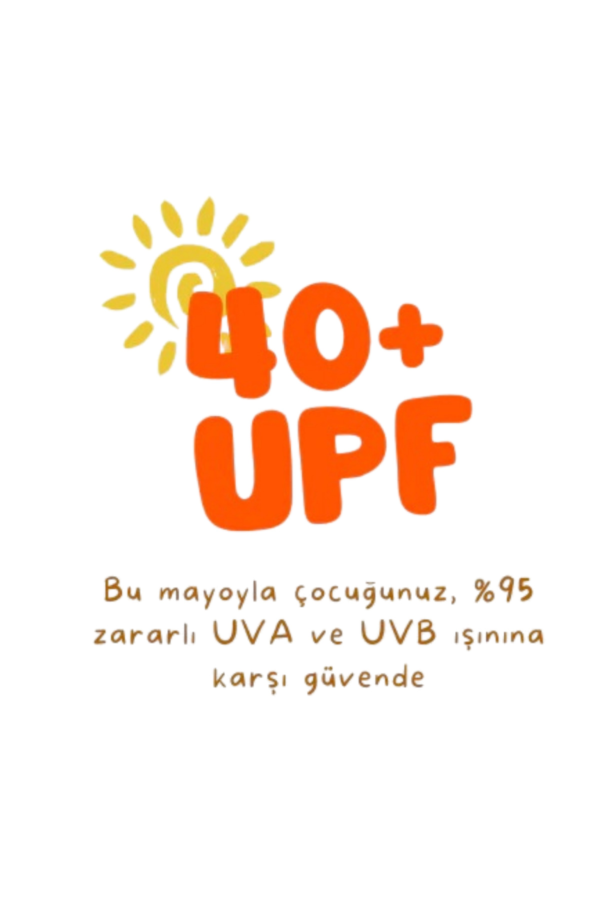 KidZee Sunny Swimsuit UPF 40+ Korumalı Bebek ve Çocuk Mayo fotoğrafı 4 (önizleme)