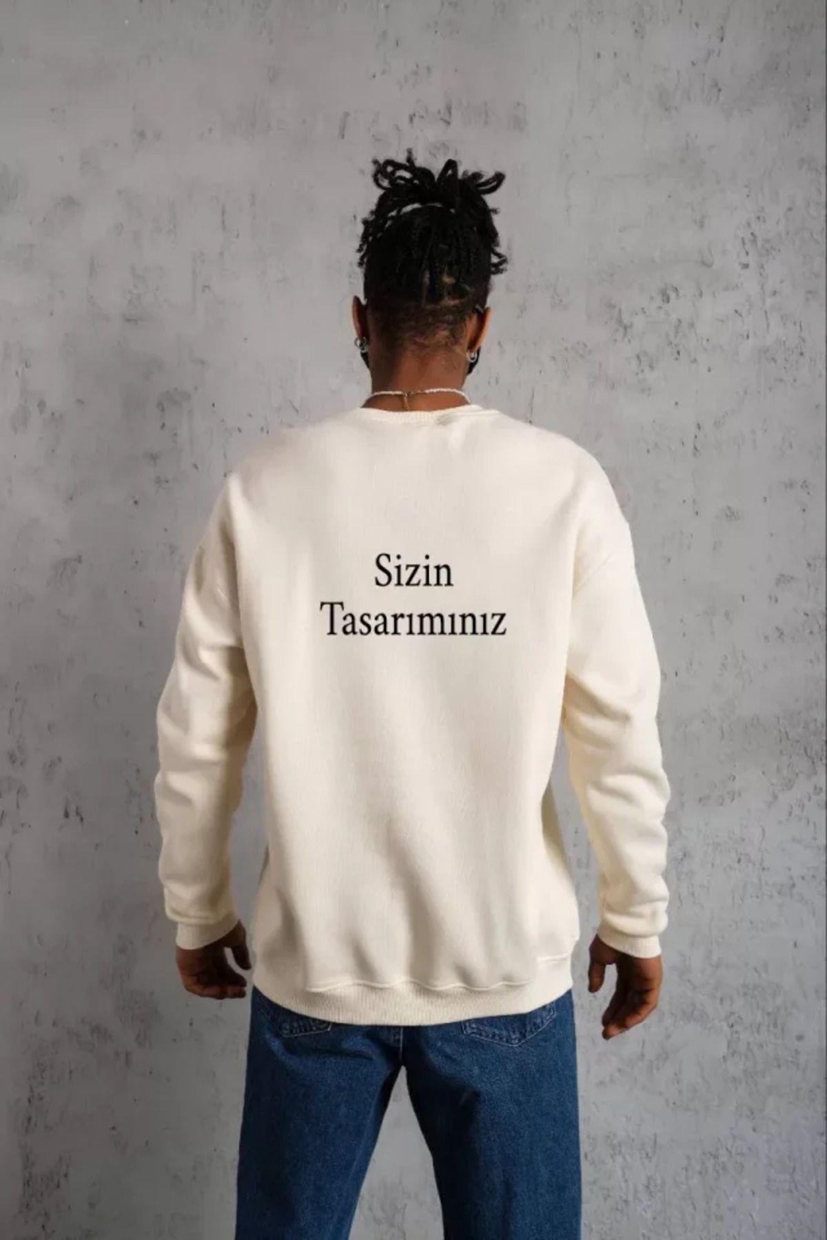 VİBE UNİCO Üç İplik Biskilet Yaka Sweatshirt