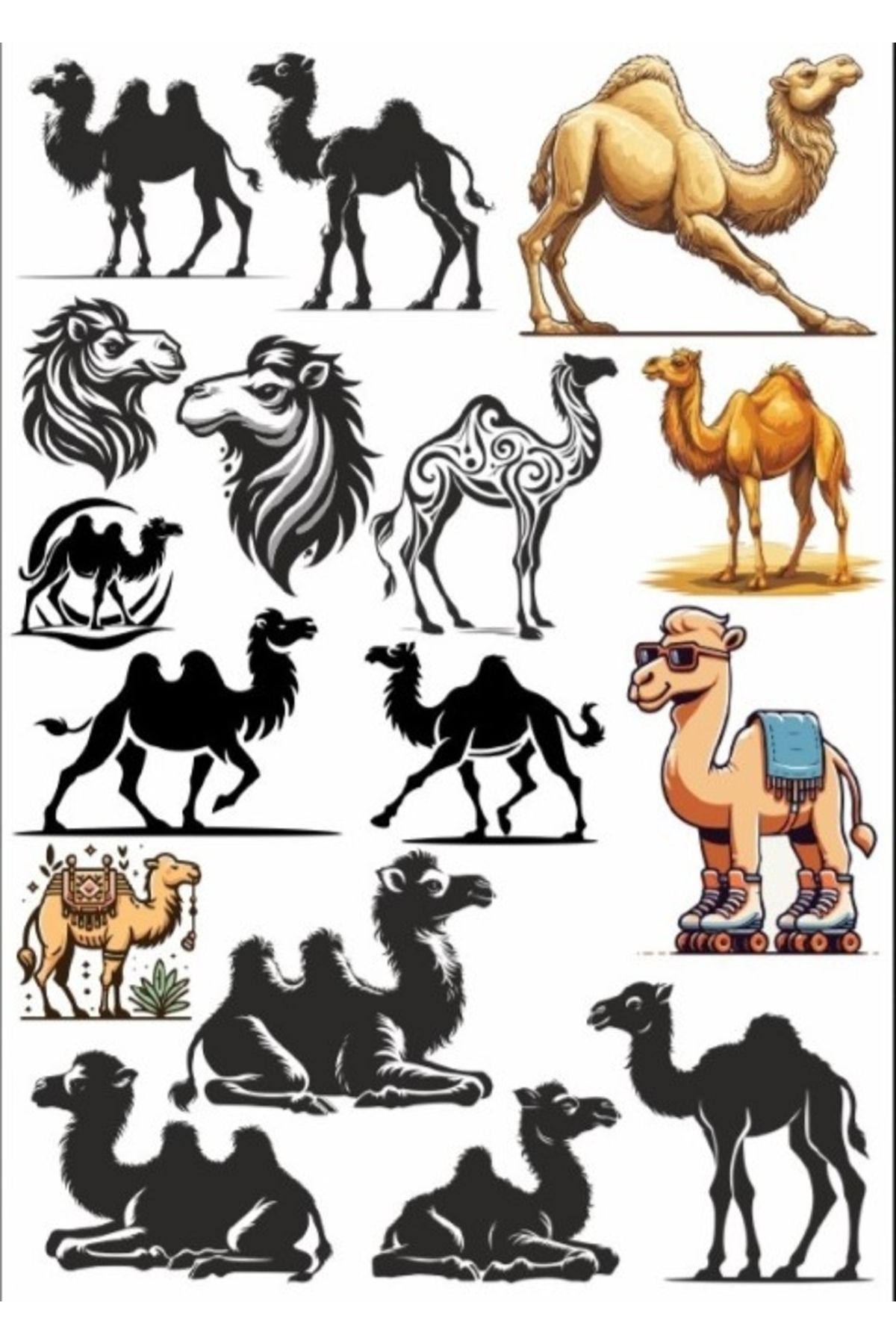 Reysa Tasarım Deve Sticker Set