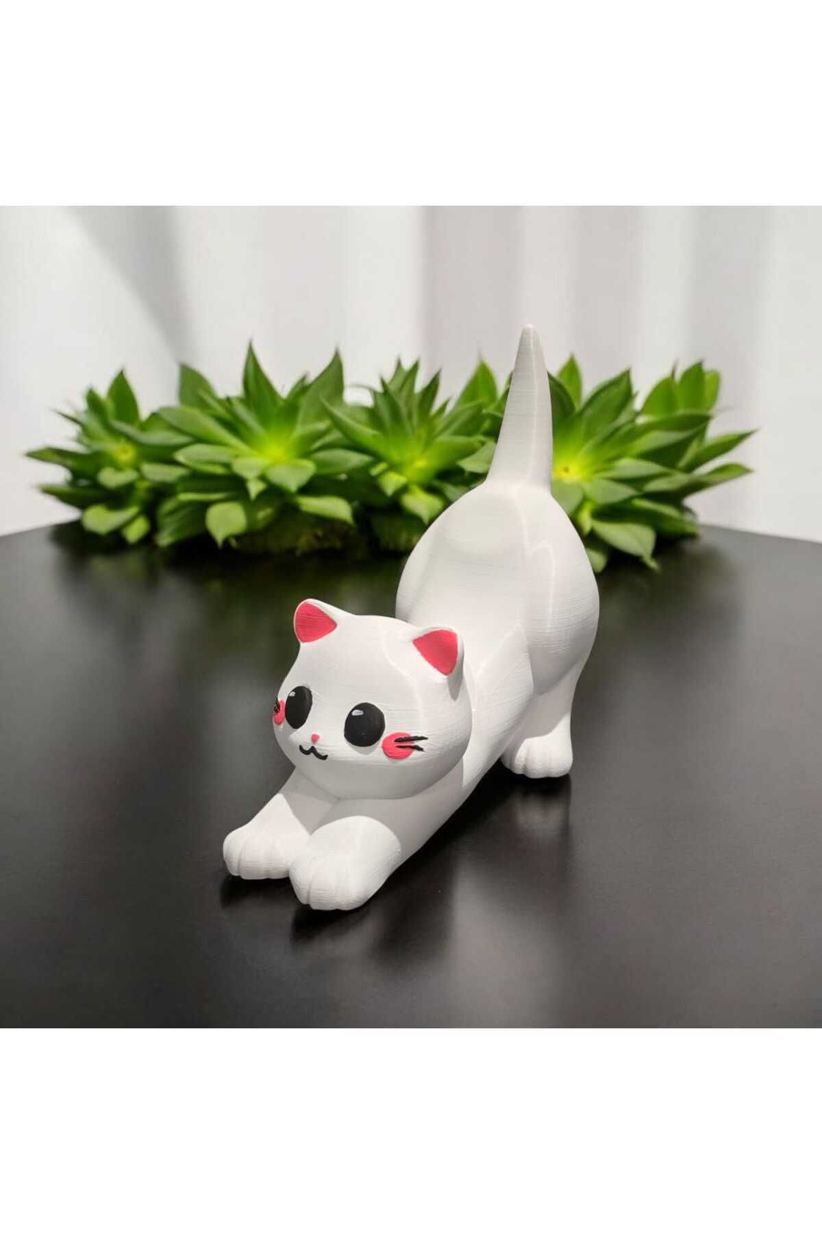 Home Kedi Figürü Çok Amaçlı Tutucu