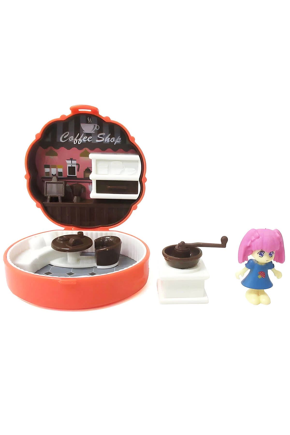 estevia Taşınabilir Dollhouse Mini Figür Sürpriz Paket Yeni!!!