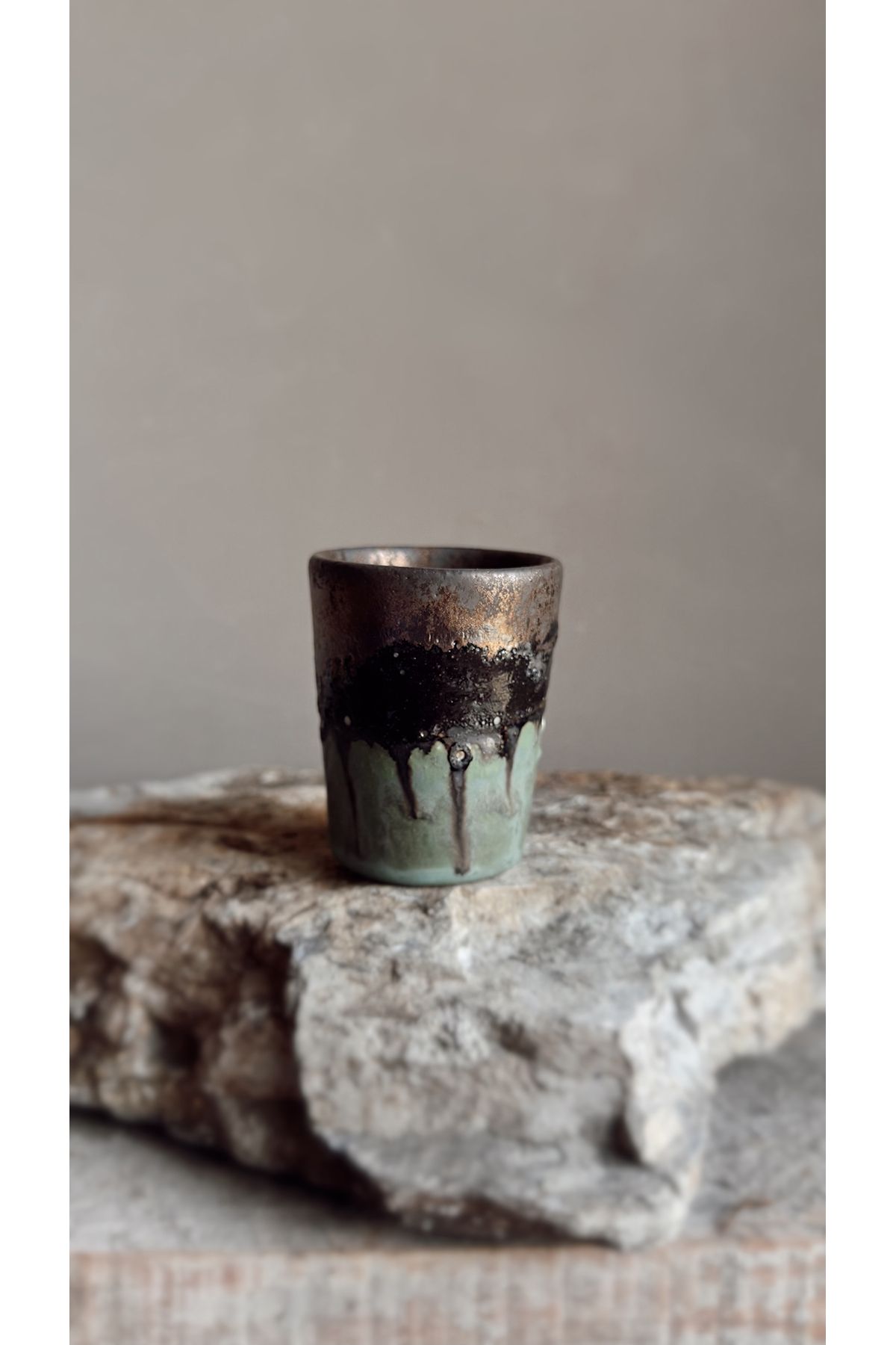 İyu Seramik Tenesse | El Yapımı Stoneware Seramik Espresso Bardağı