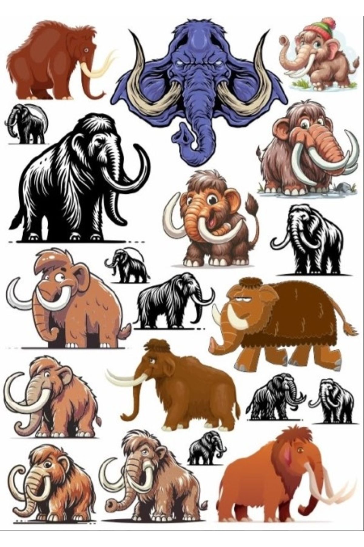 Reysa Tasarım Mamut Sticker SEt