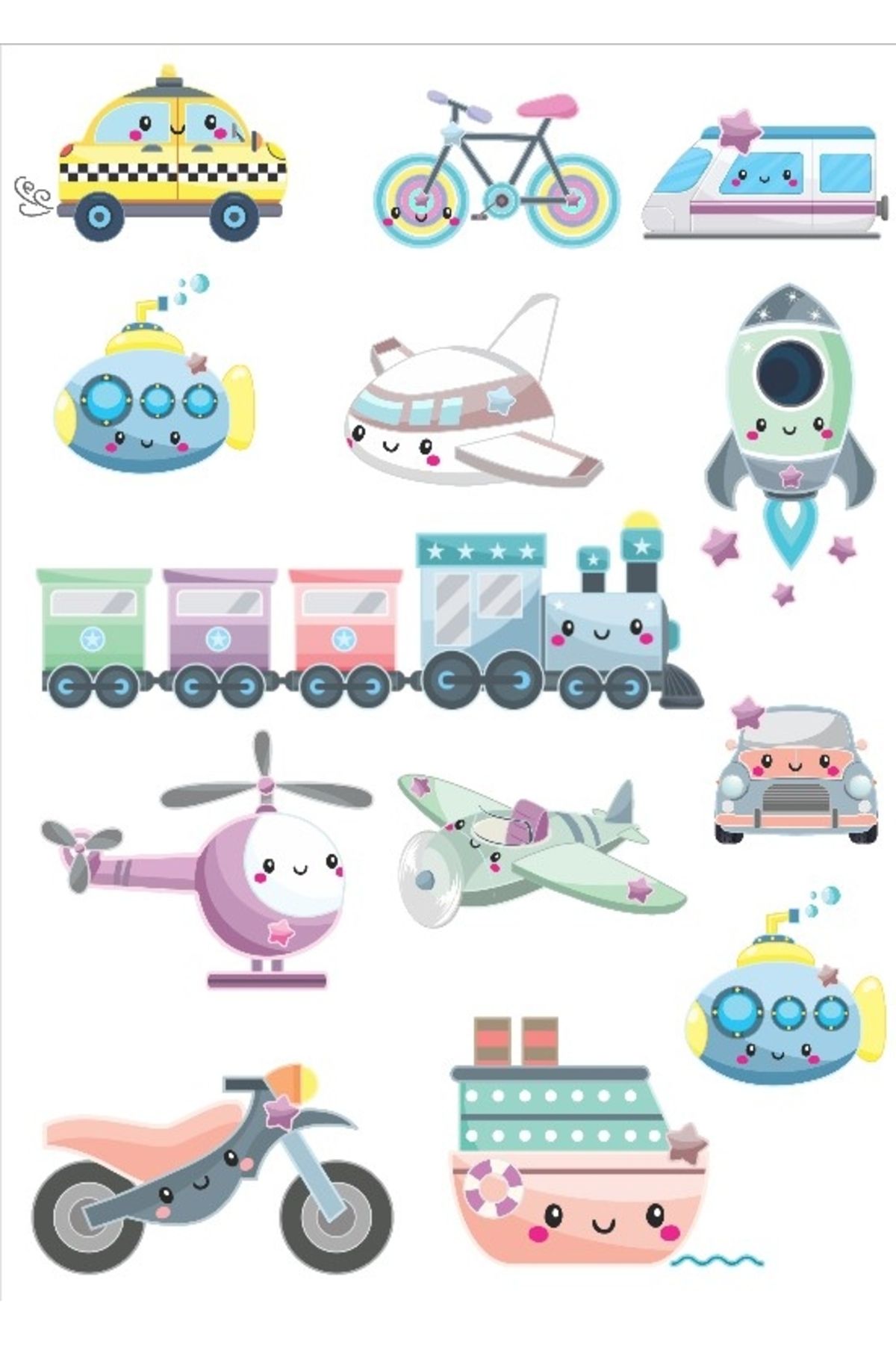 Reysa Tasarım Araçlar Sticker Set